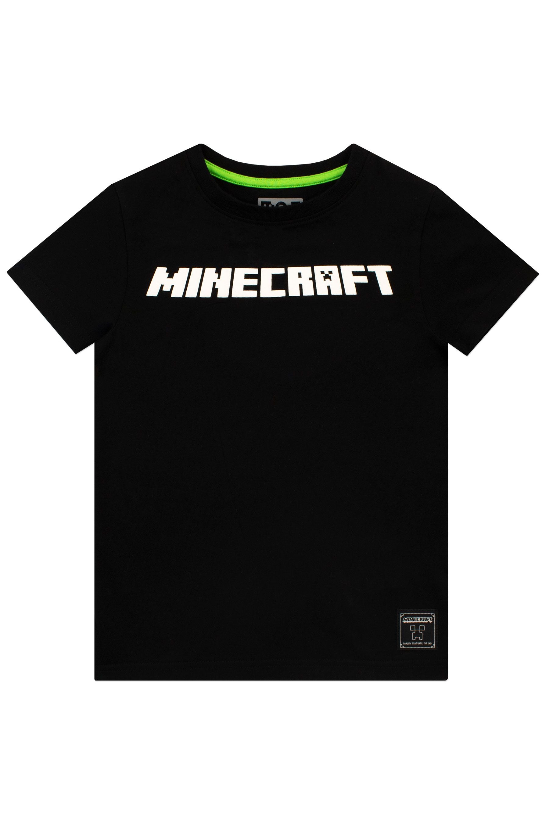 Character Green Minecraft 2 Pack T-Shirt