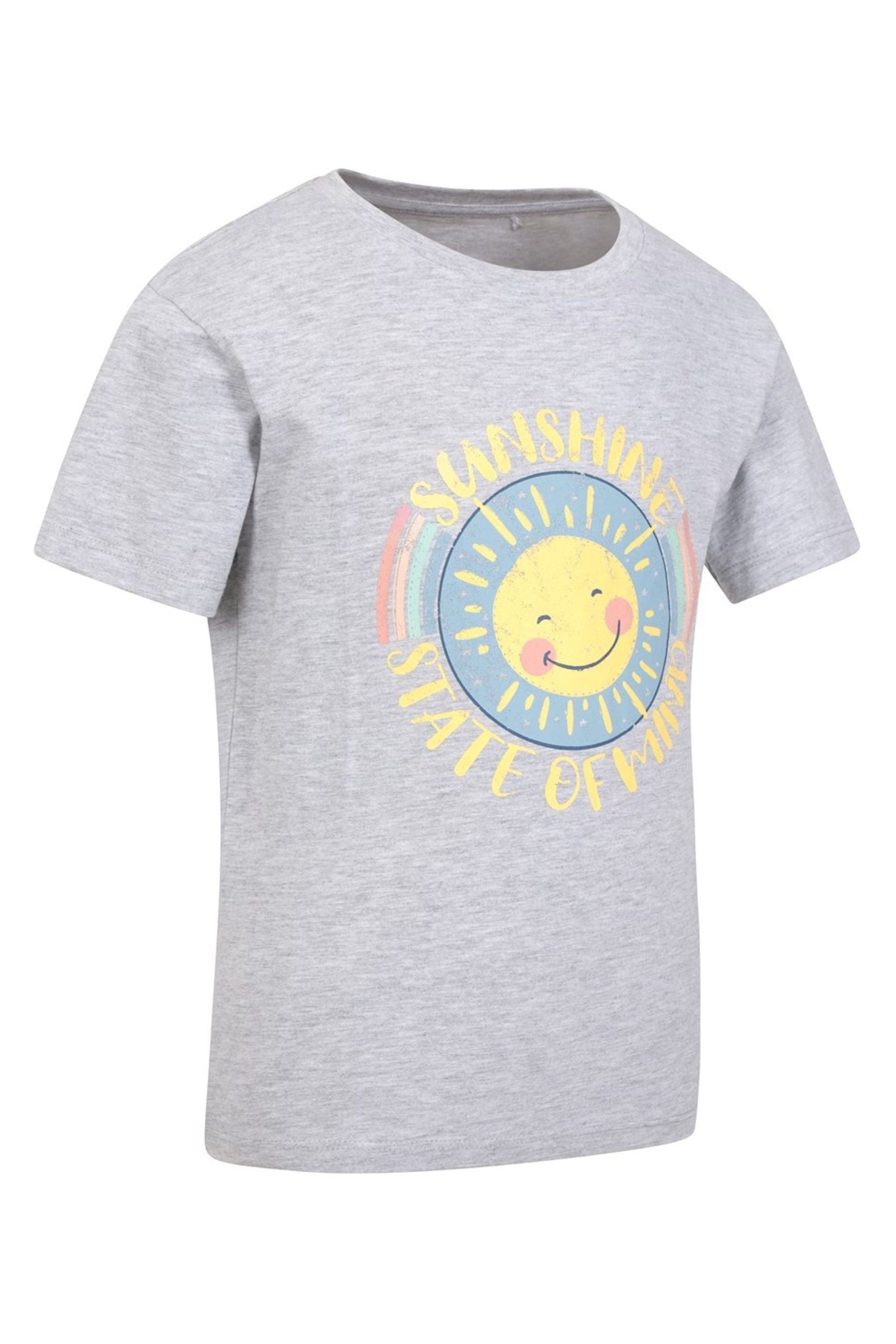 Grey Mountain Warehouse Sunshine State Of Mind Kids Organic T-Shirt