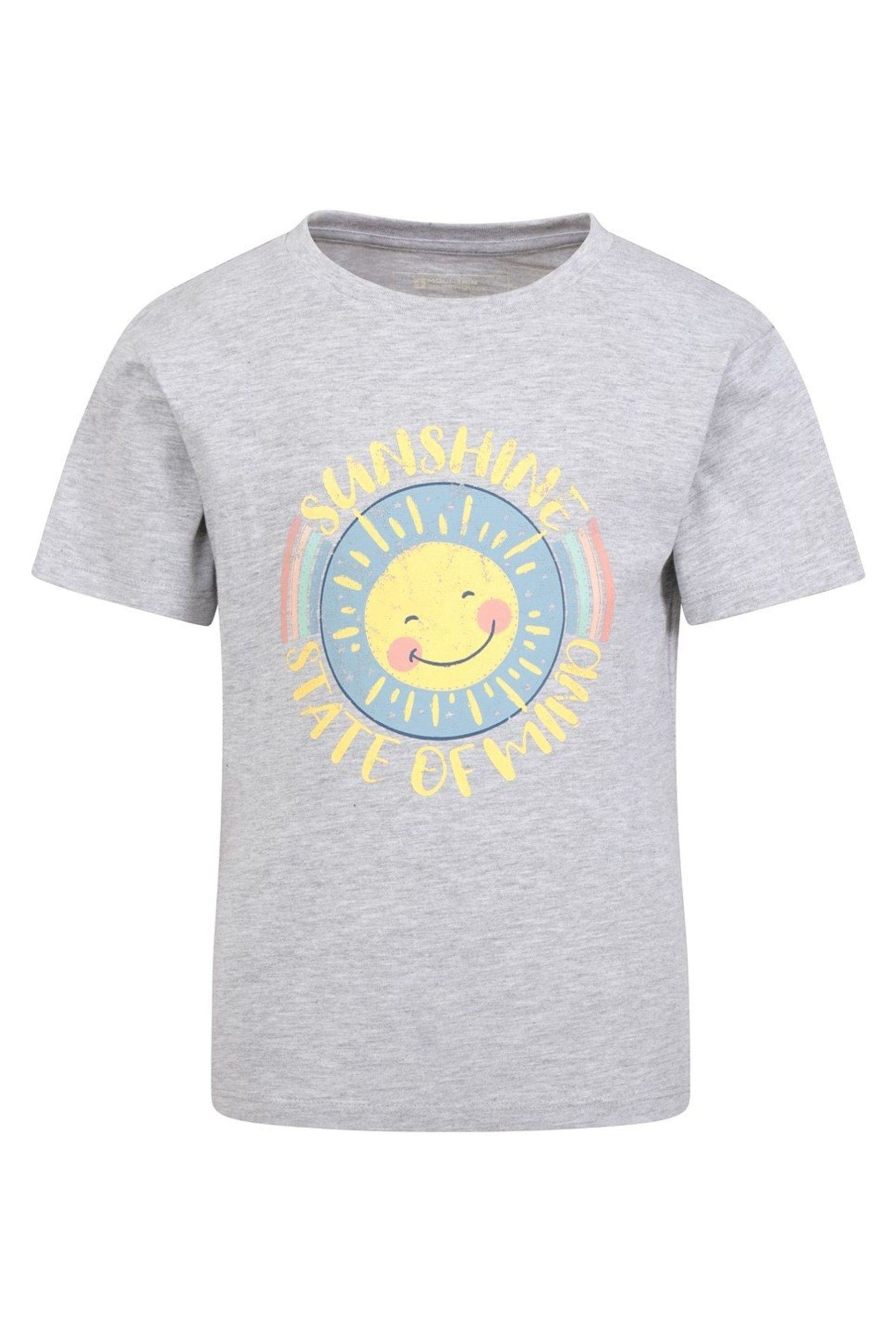 Grey Mountain Warehouse Sunshine State Of Mind Kids Organic T-Shirt