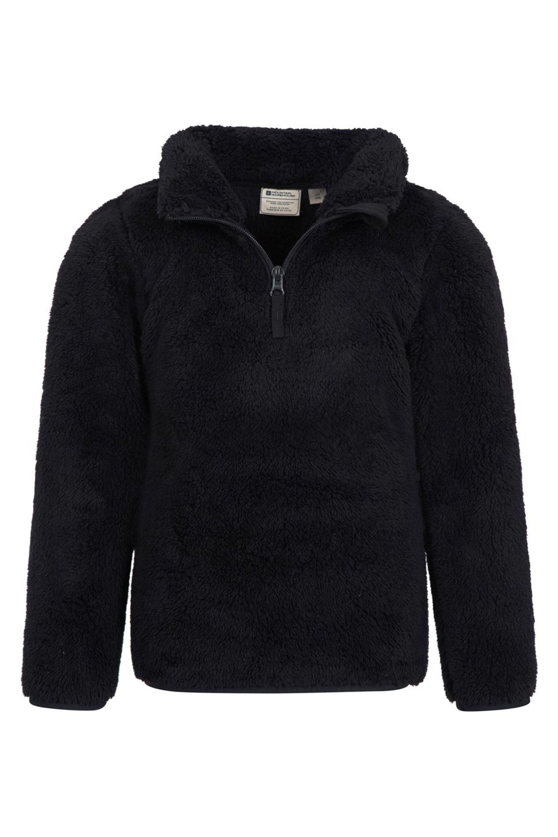 Black Mountain Warehouse Teddy Kids Half-Zip Fleece