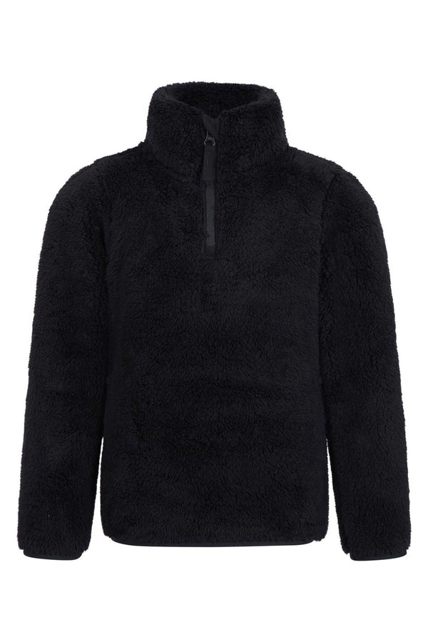 Black Mountain Warehouse Teddy Kids Half-Zip Fleece