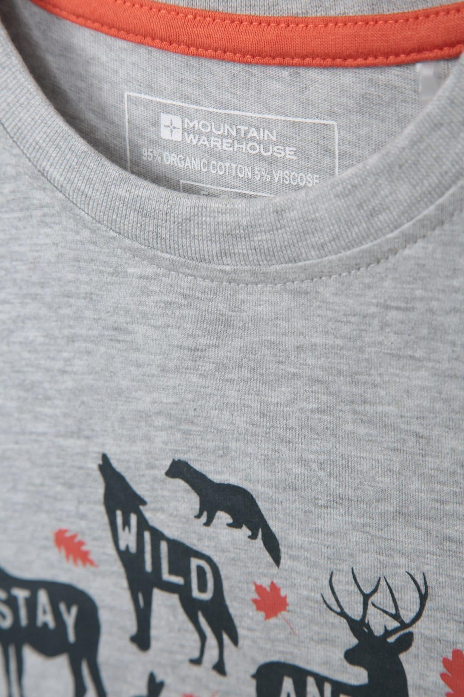 Grey Mountain Warehouse Stay Wild Kids T-Shirt