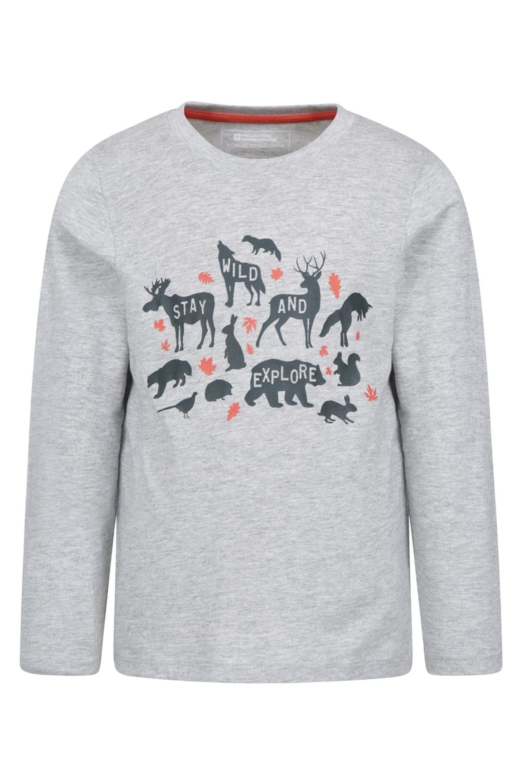 Grey Mountain Warehouse Stay Wild Kids T-Shirt