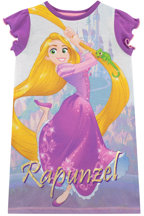 Character Purple Rapunzel Disney Princess Nightdress