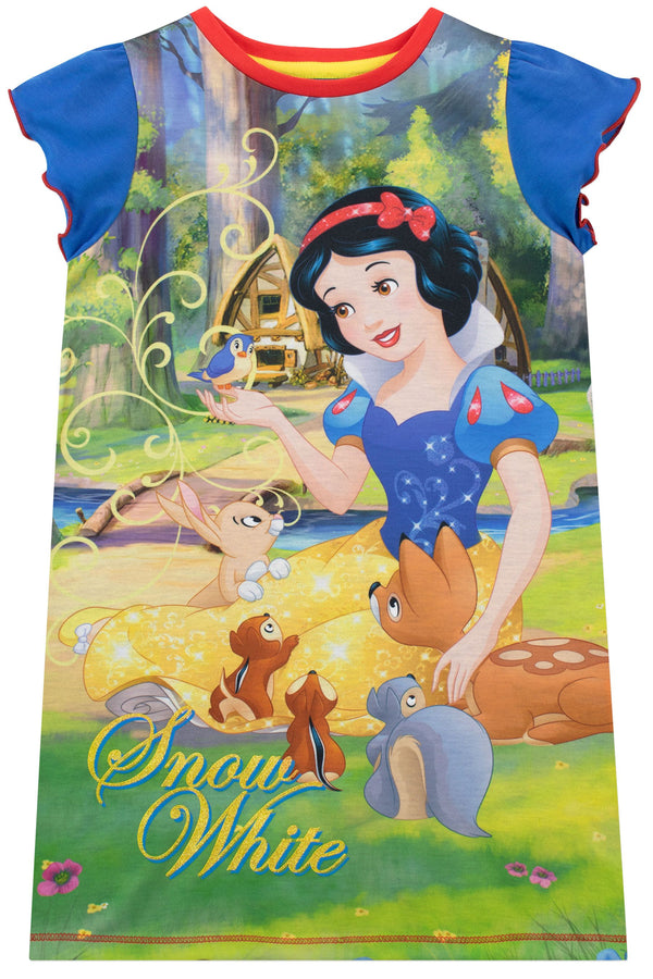 Character Blue Snow White Disney Princess Nightdress