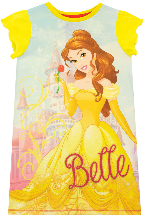 Character Yellow Belle Disney Princess Nightdress