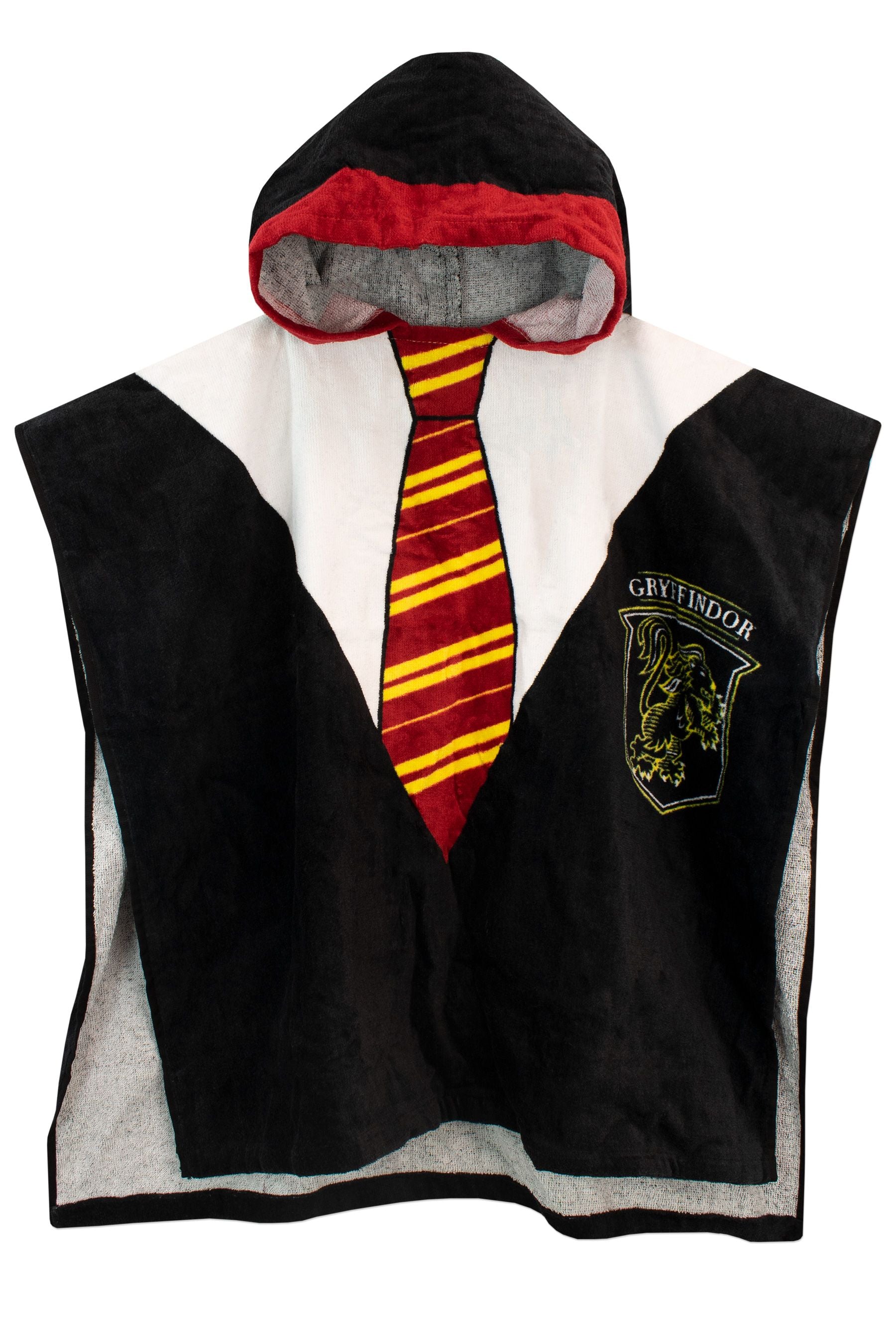 Character Black Harry Potter License Kids Printed Poncho