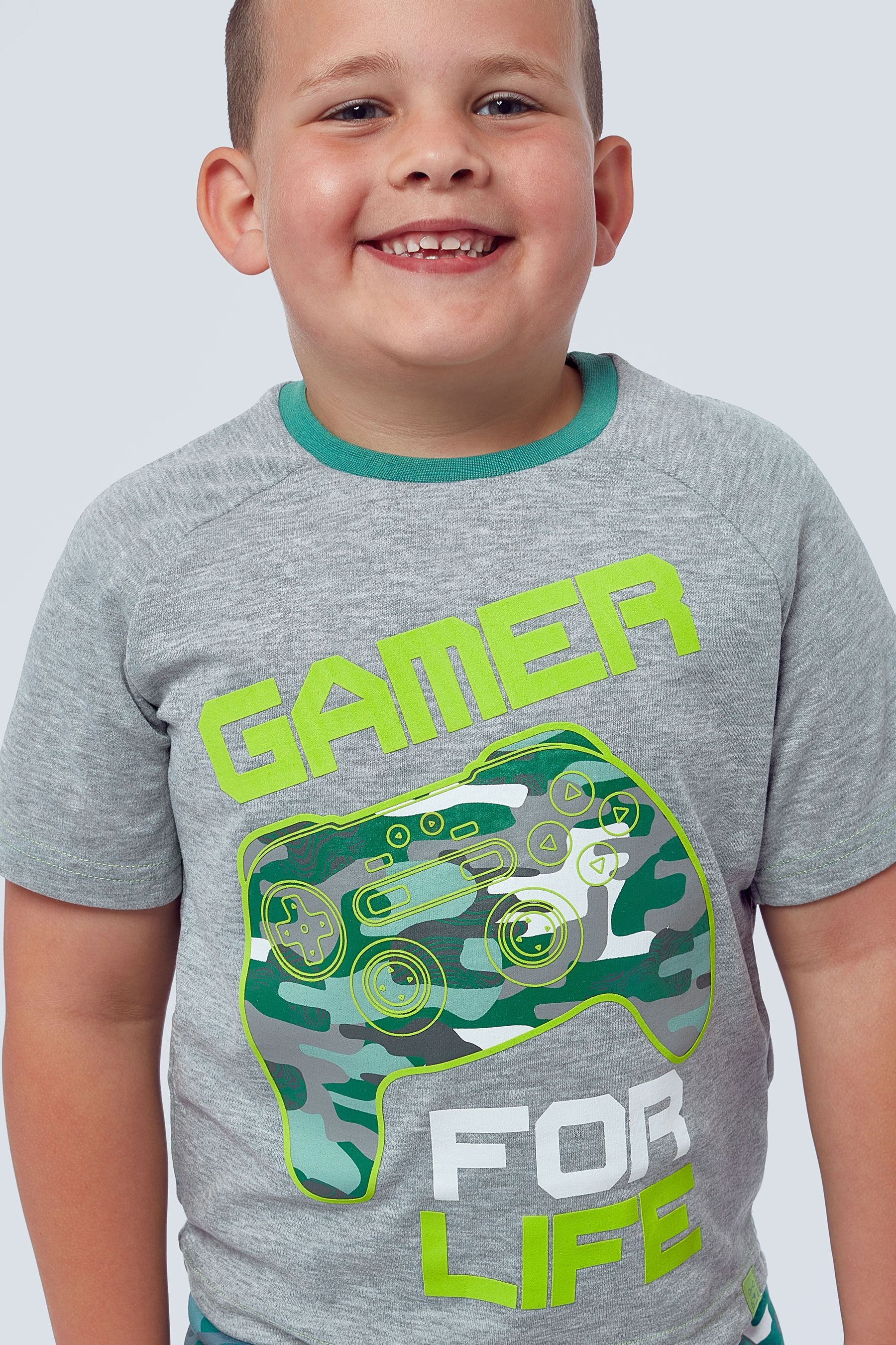 Harry Bear Green Camo Gaming Pyjamas