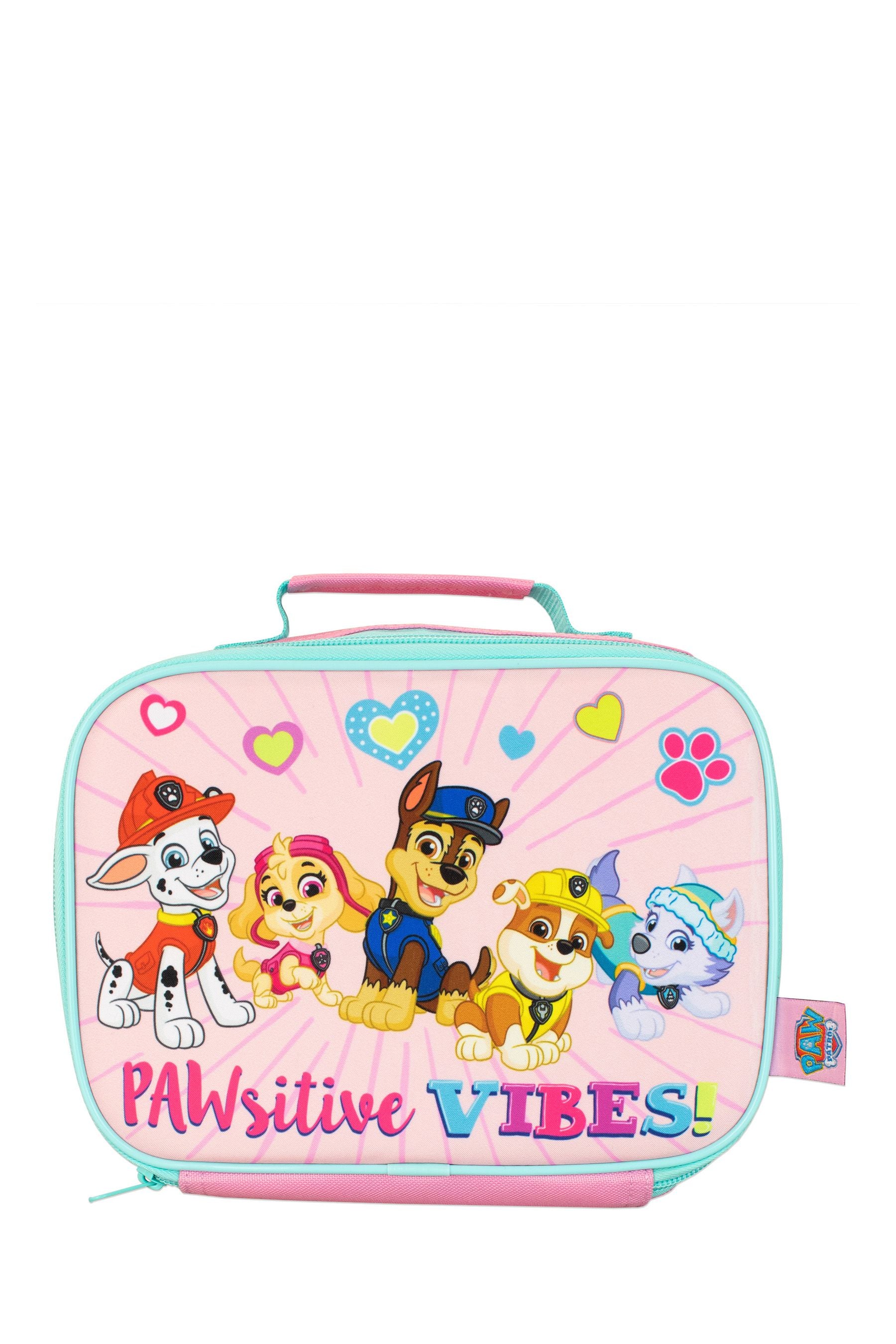 Character Pink Paw Patrol Backpack and Lunch Bag Set