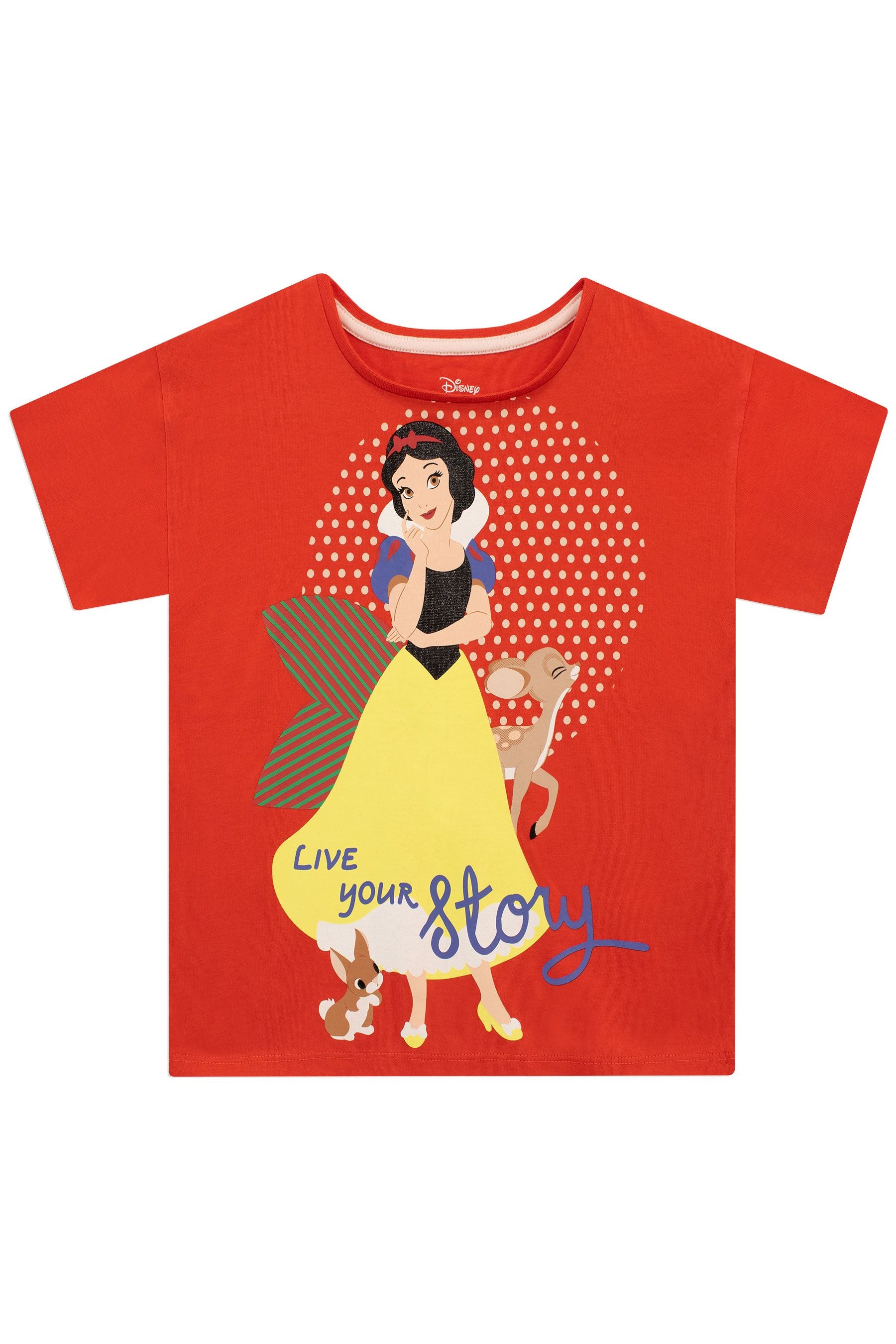 Character Red Snow White Disney Princess T-Shirt