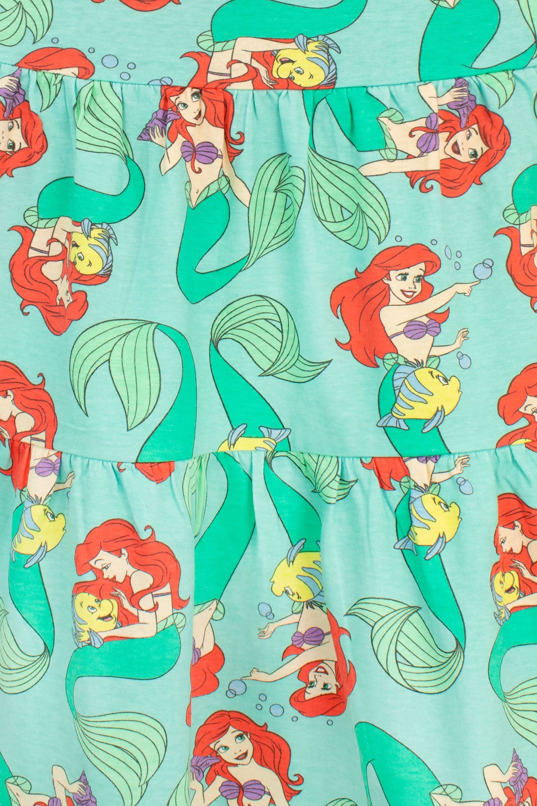 Character Green Ariel Disney Princess Dress