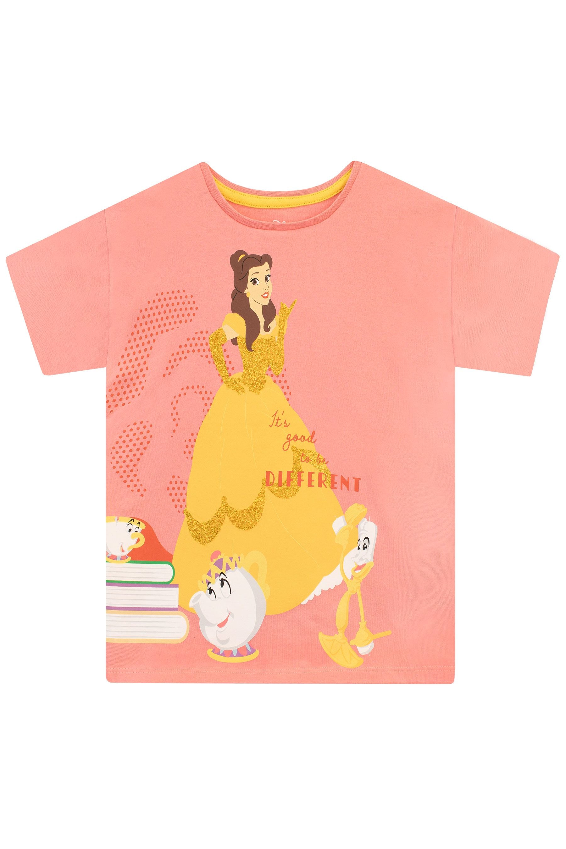 Character Pink Belle Disney Princess T-Shirt