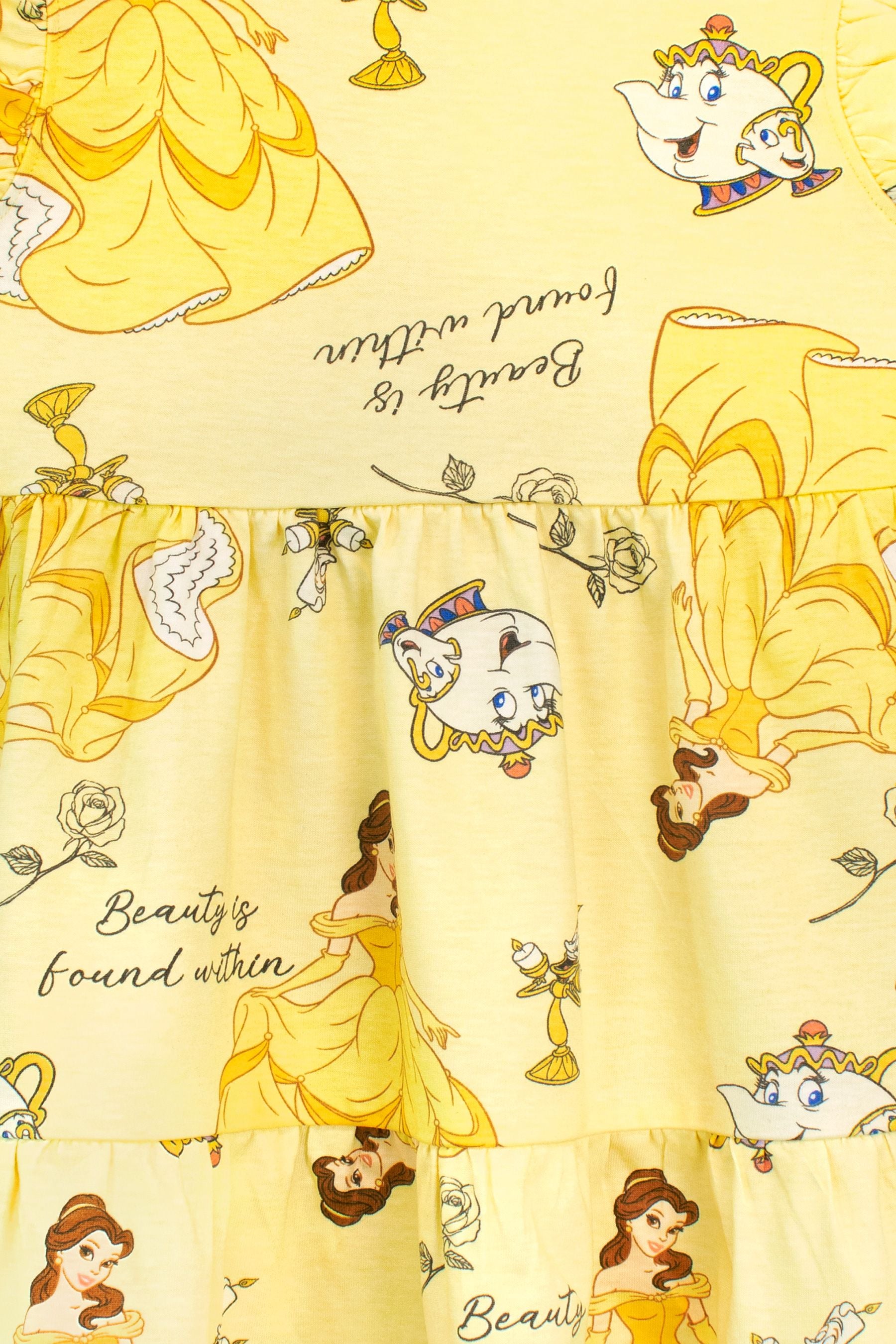 Character Yellow Belle Disney Princess Dress