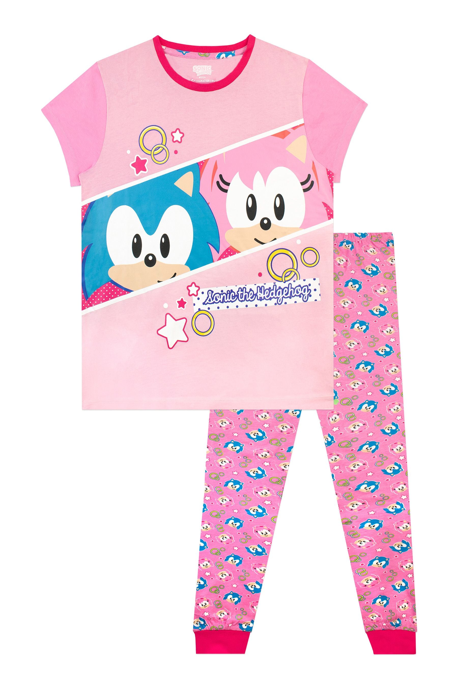 Character Pink Sonic Pyjamas