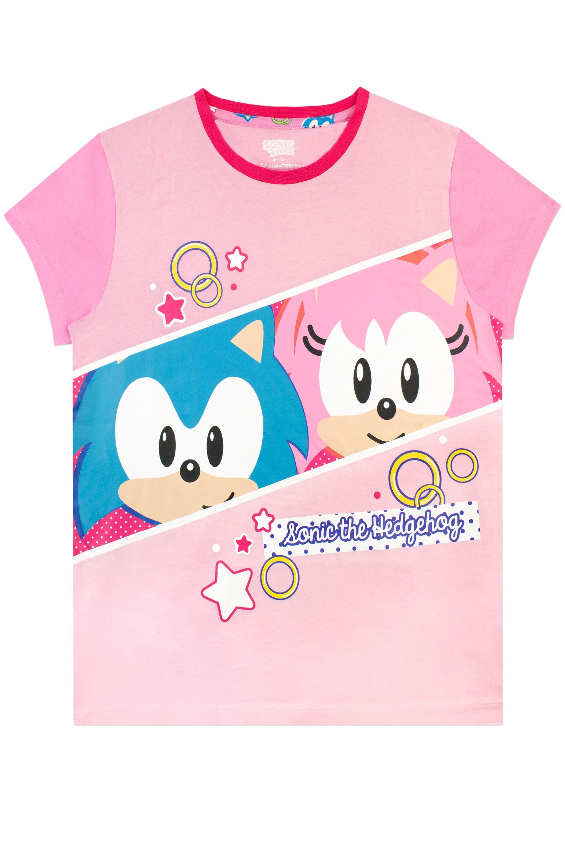 Character Pink Sonic Pyjamas