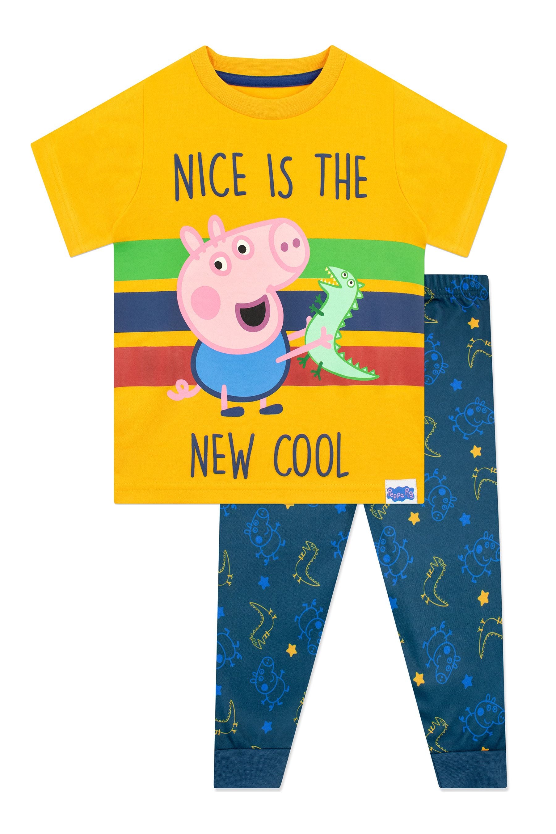 Character Yellow George Pig Pyjamas