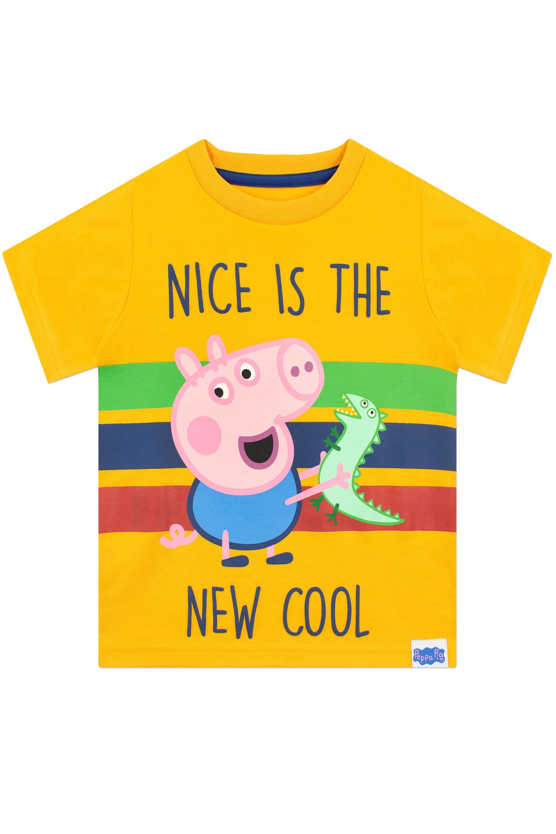 Character Yellow George Pig Pyjamas