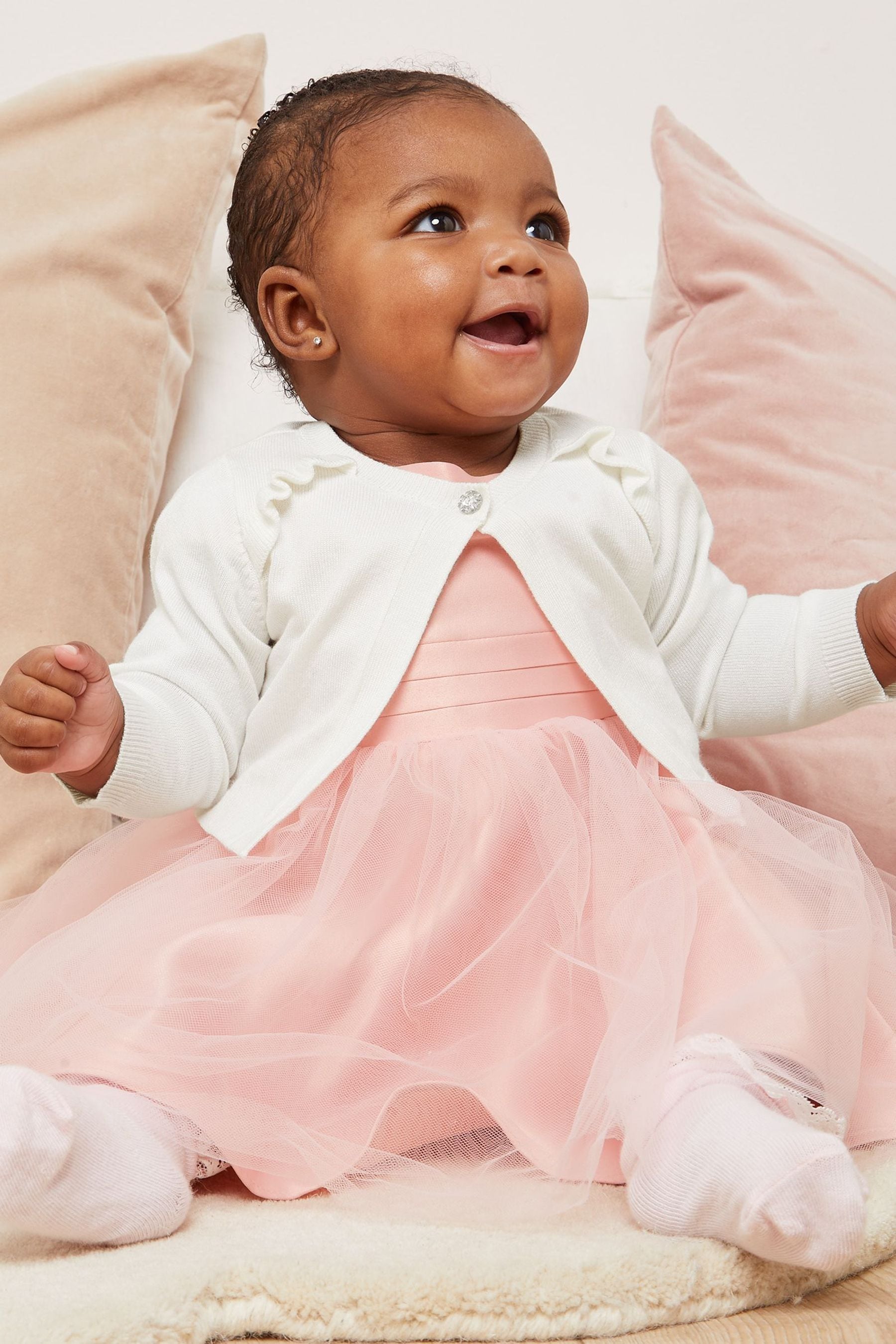 Lipsy Ivory Occasion Bolero (0mths-6yrs)