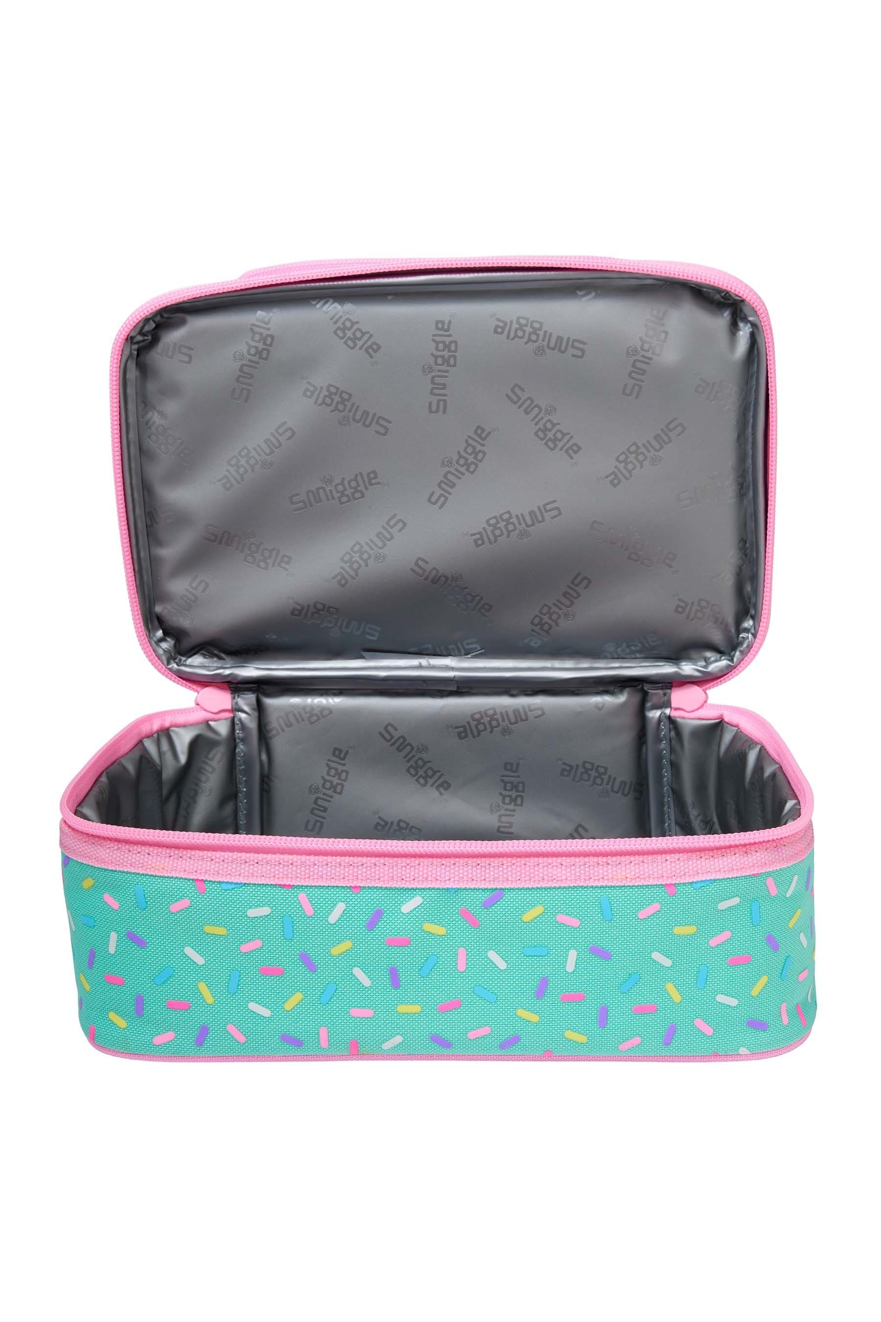 Pink Smiggle Best Budz Double Decker Lunchbox