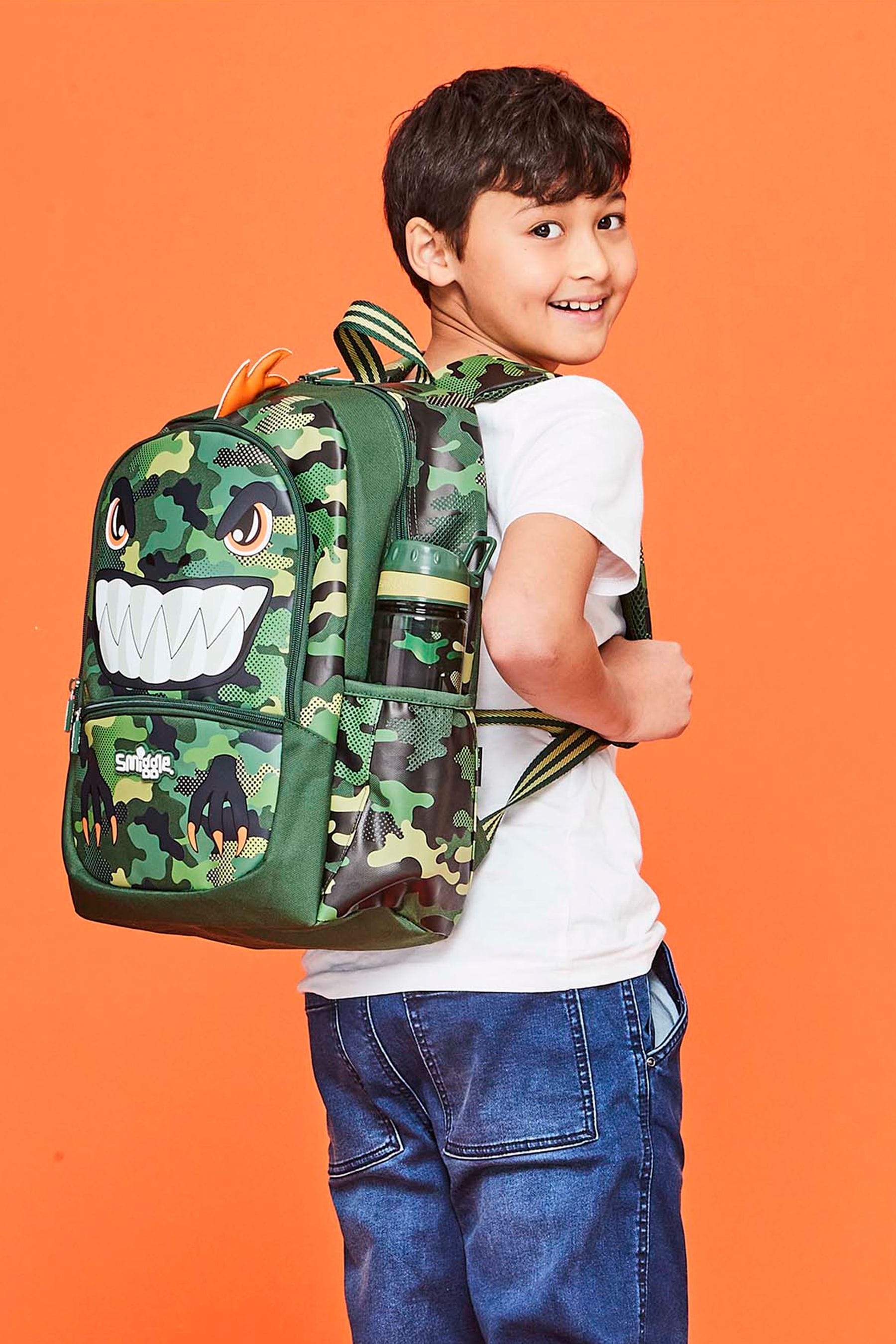 Green Smiggle Best Budz Classic Backpack