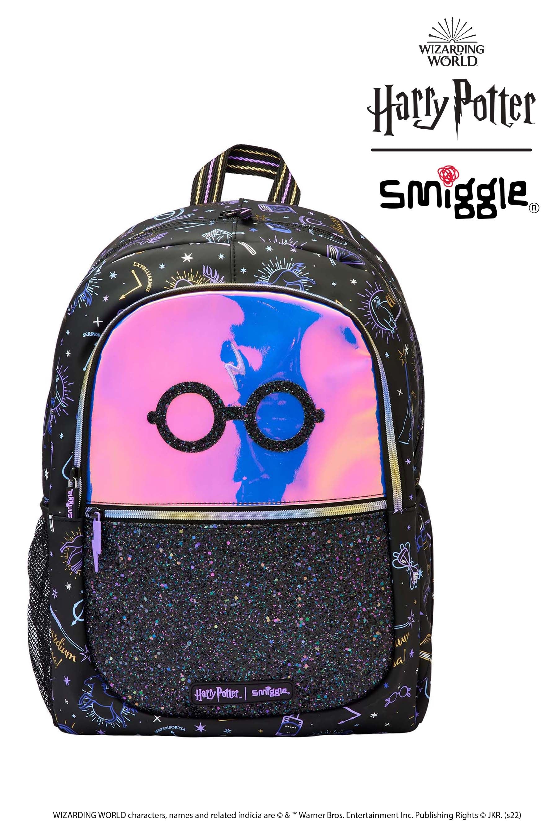 Purple Smiggle Harry Potter Classic Backpack