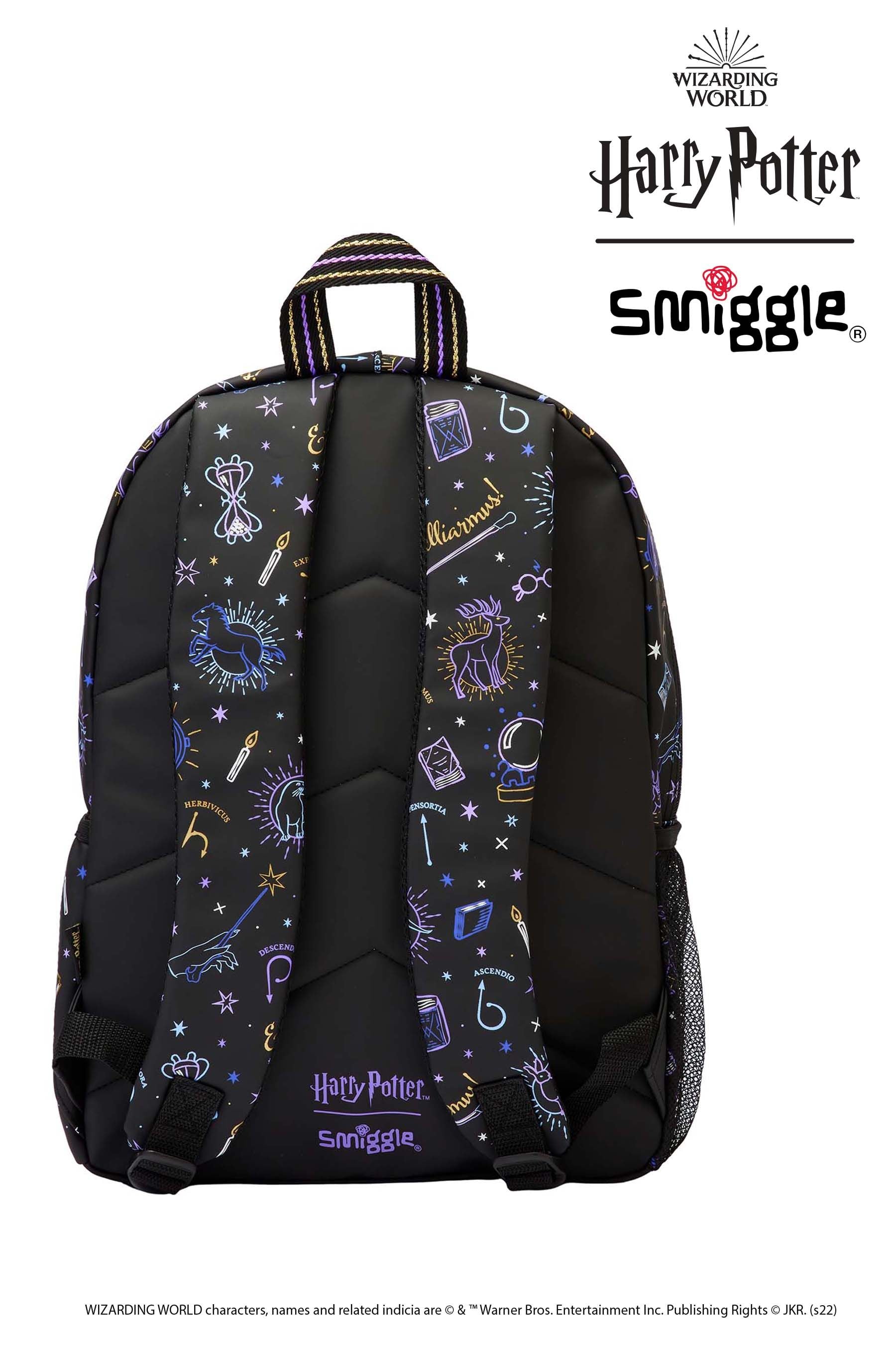 Purple Smiggle Harry Potter Classic Backpack