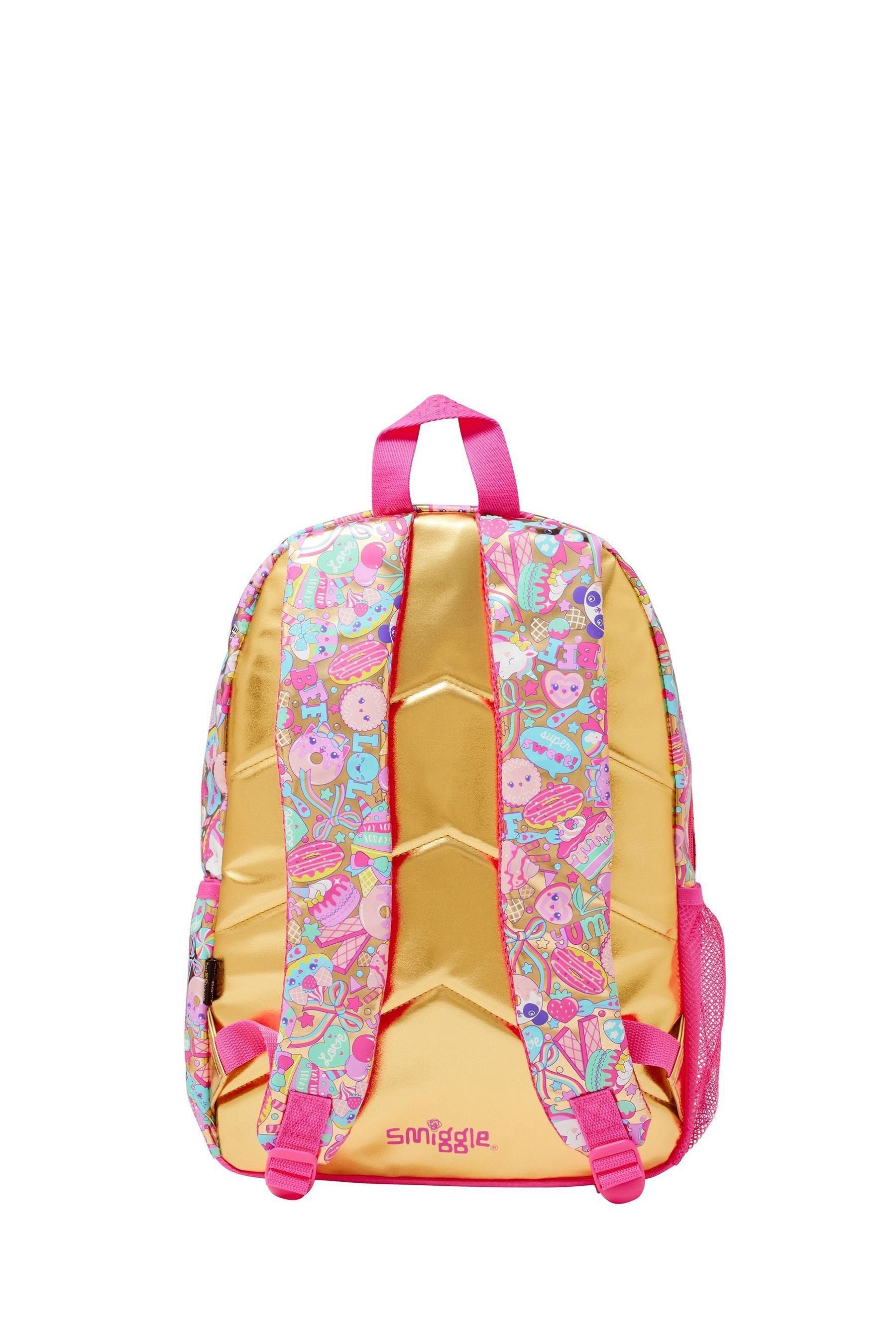 Gold Smiggle 20th Birthday Classic Backpack