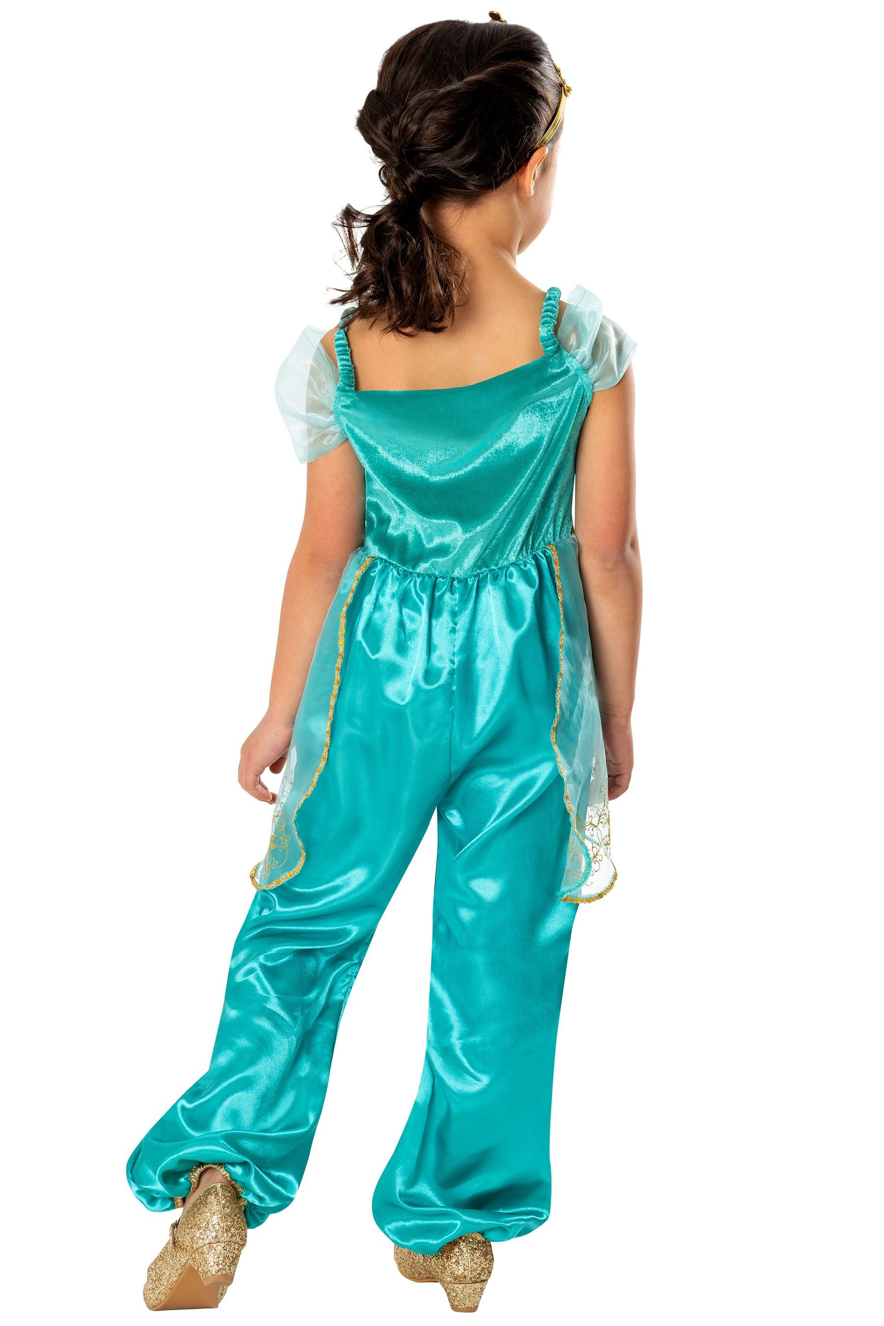 Character Green Jasmine Girls Disney Fancy Dress