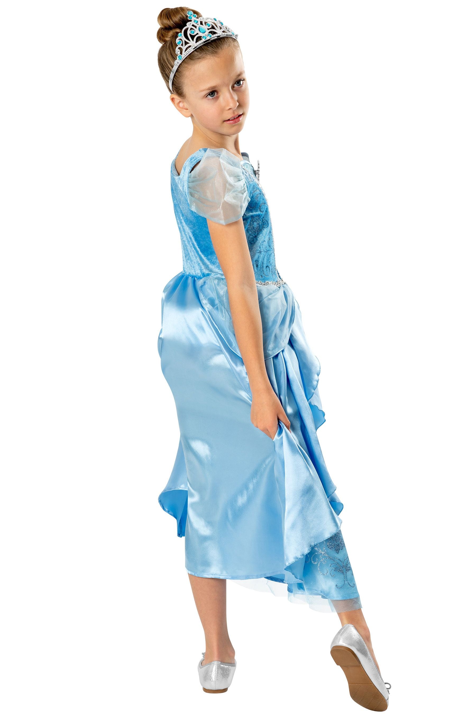 Character Blue Cinderella Girls Disney Fancy Dress