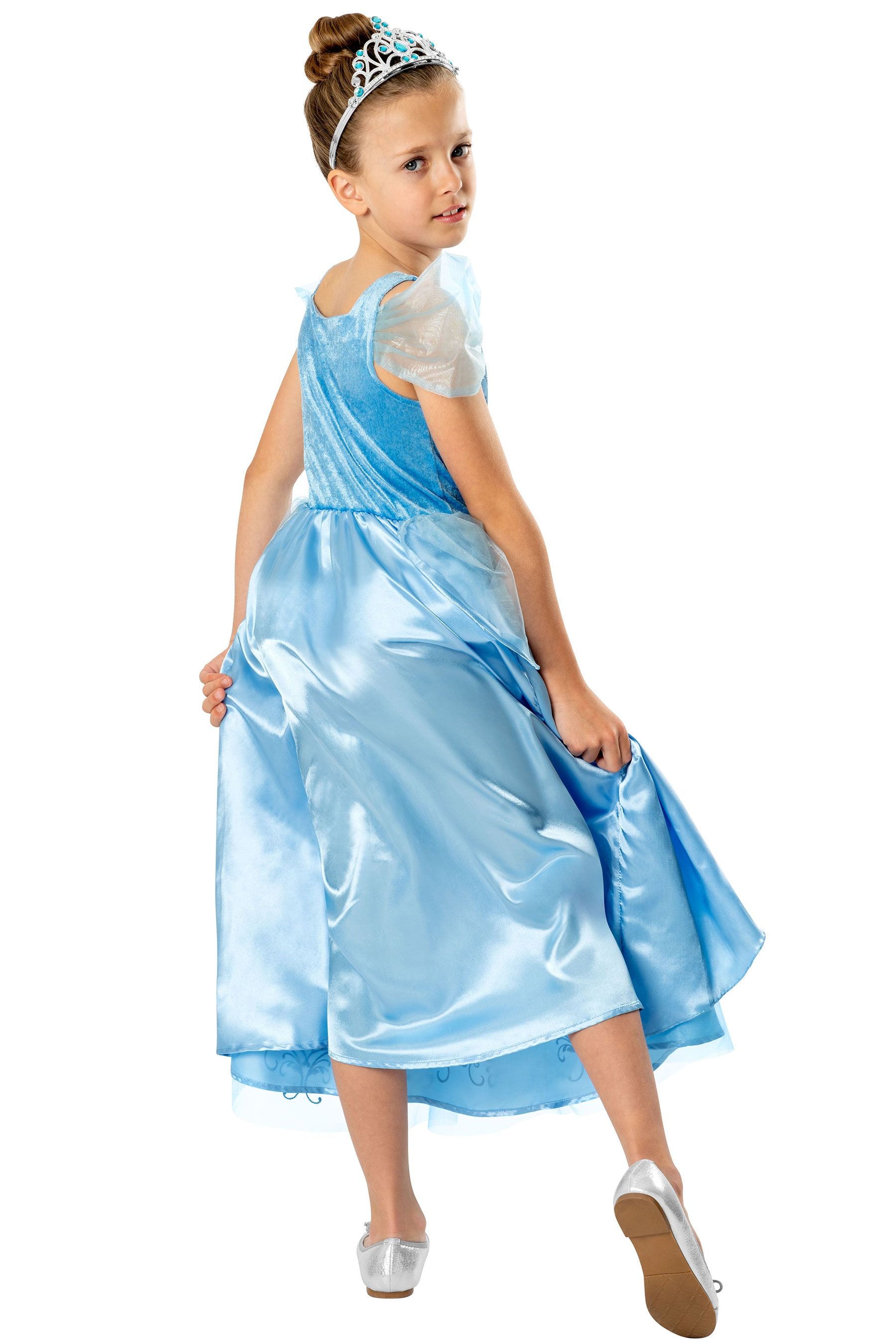 Character Blue Cinderella Girls Disney Fancy Dress