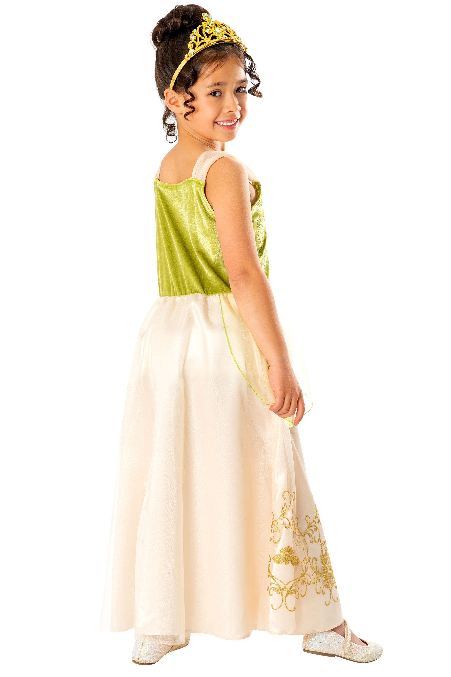 Character Green Princess and The Frog Girls Disney Fancy Dress