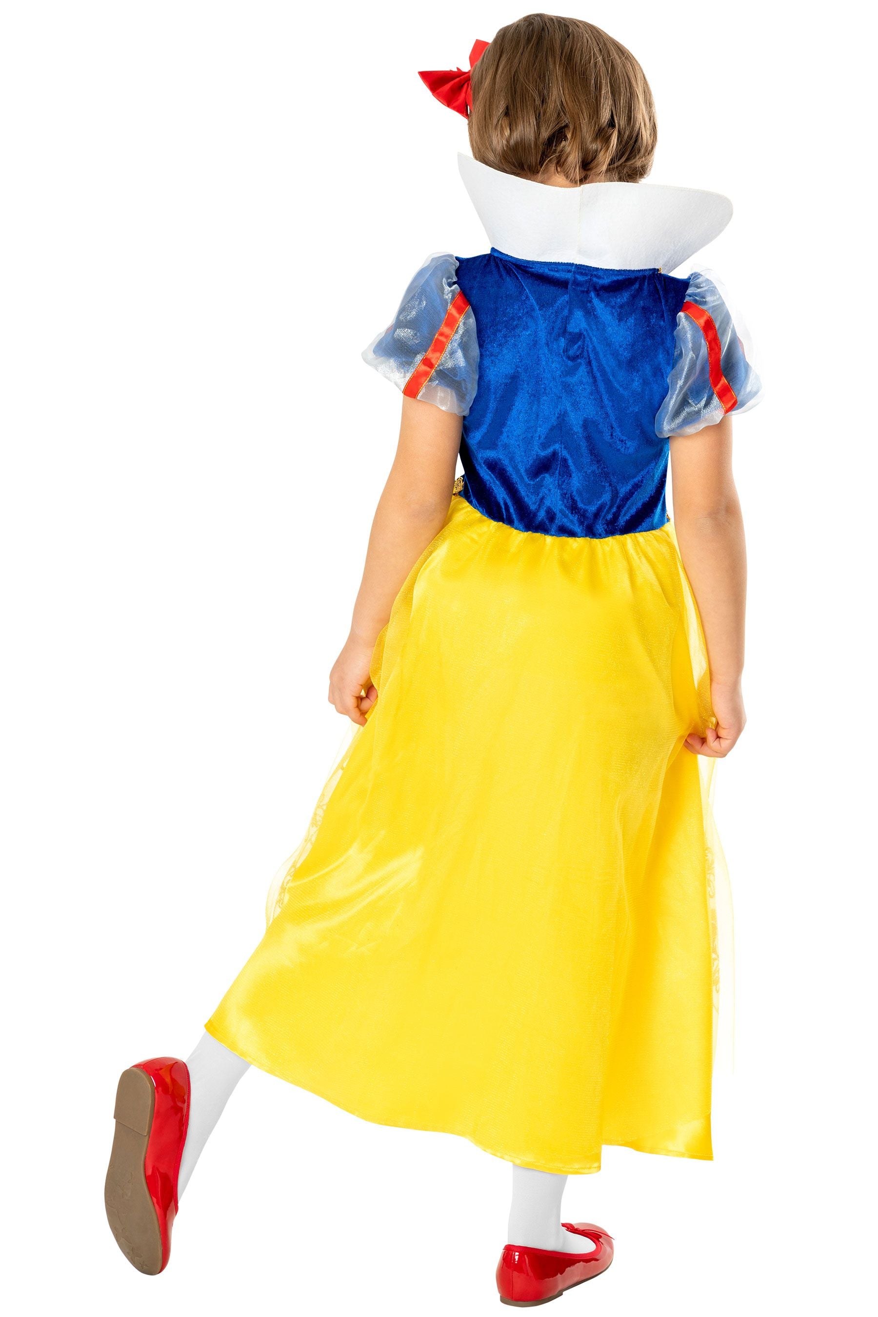 Character Yellow Snow White Girls Disney Fancy Dress