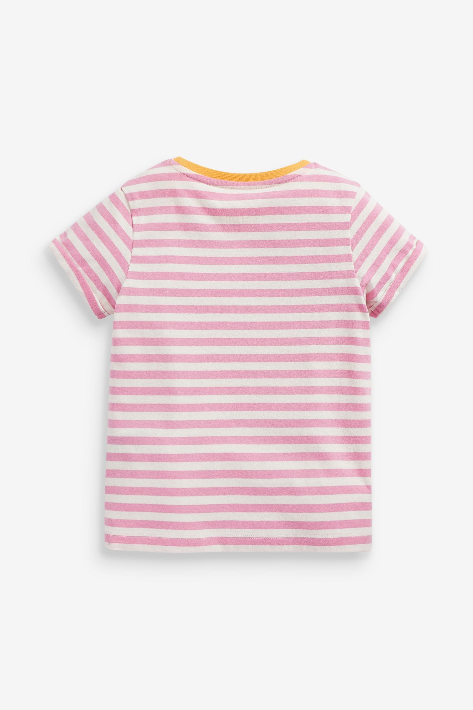 Multi 7 Pack Solid/Stripe T-Shirts (3-16yrs)