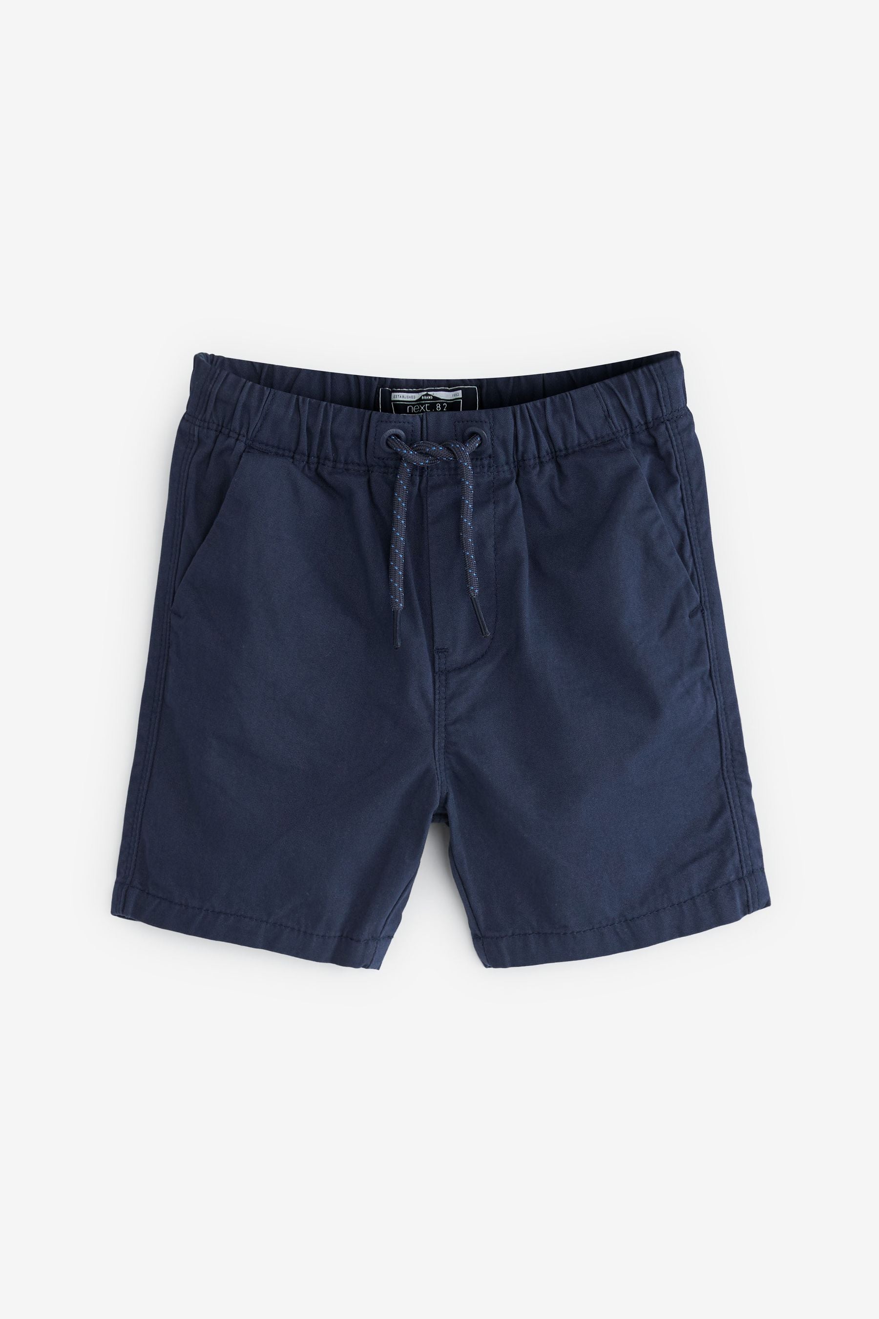 Navy, Grey & Green 3 Pack Pull-On Shorts (3mths-7yrs)