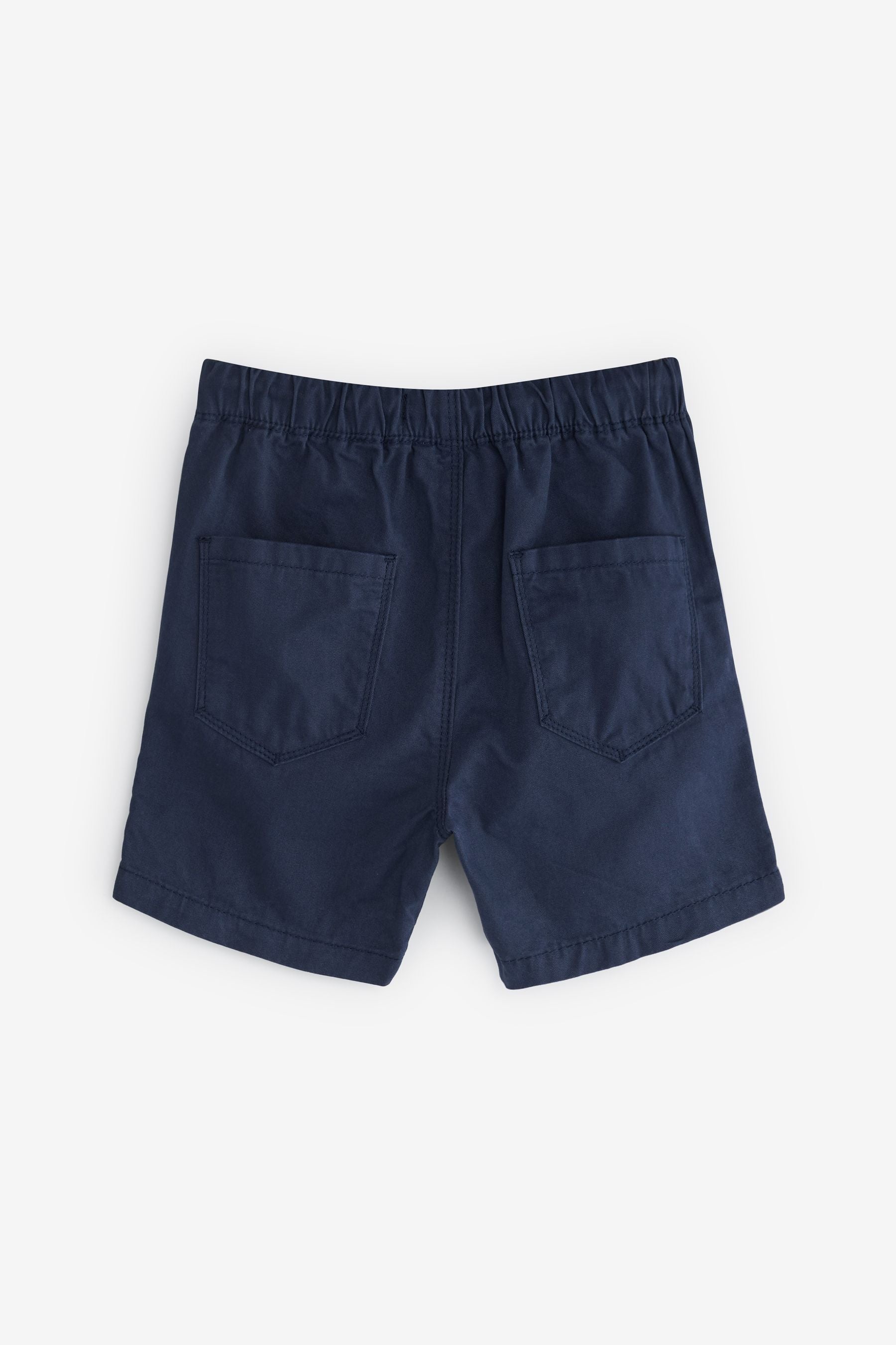 Navy, Grey & Green 3 Pack Pull-On Shorts (3mths-7yrs)