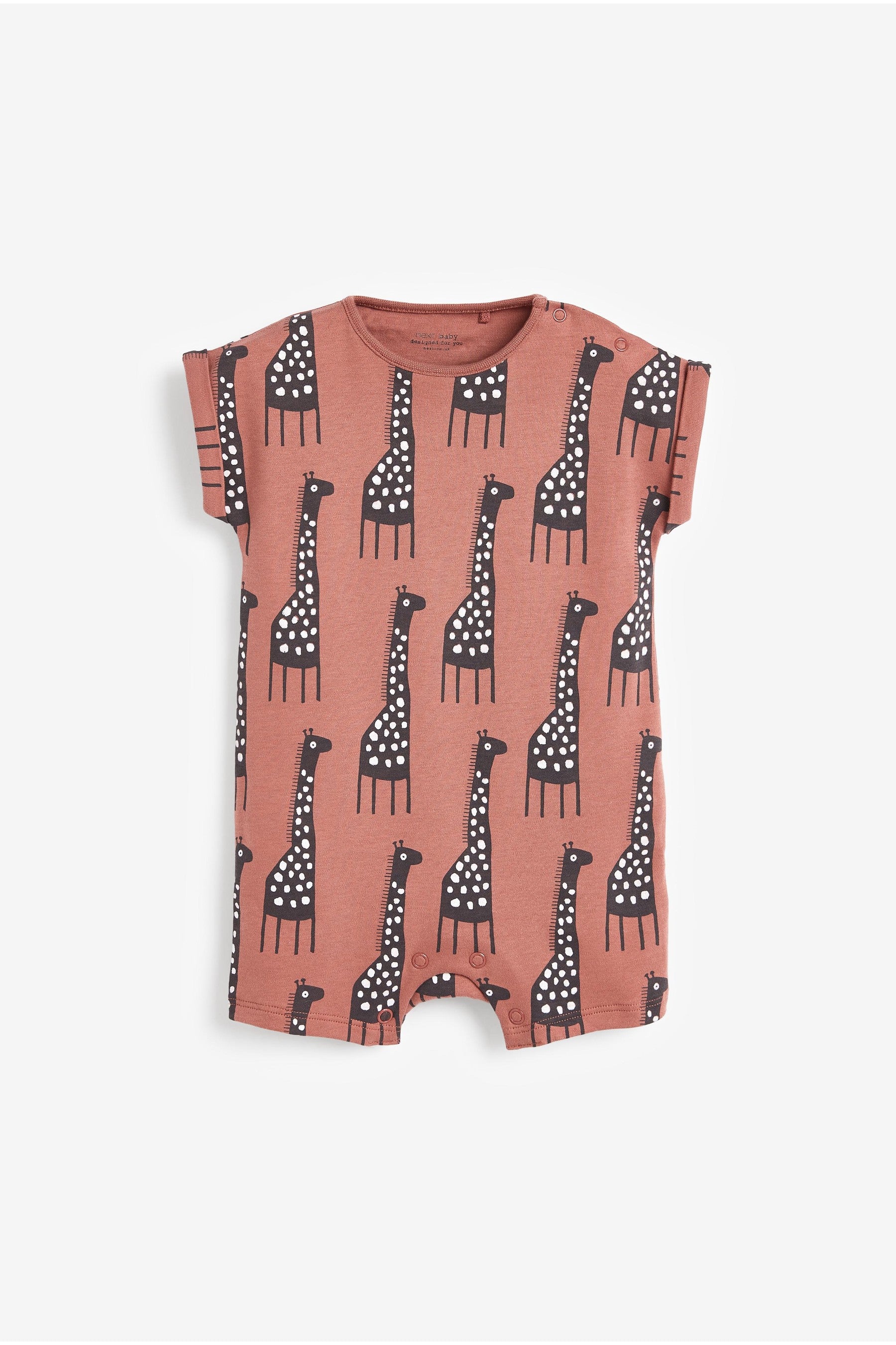 Monochrome 5 Pack Print Rompers (0mths-3yrs)