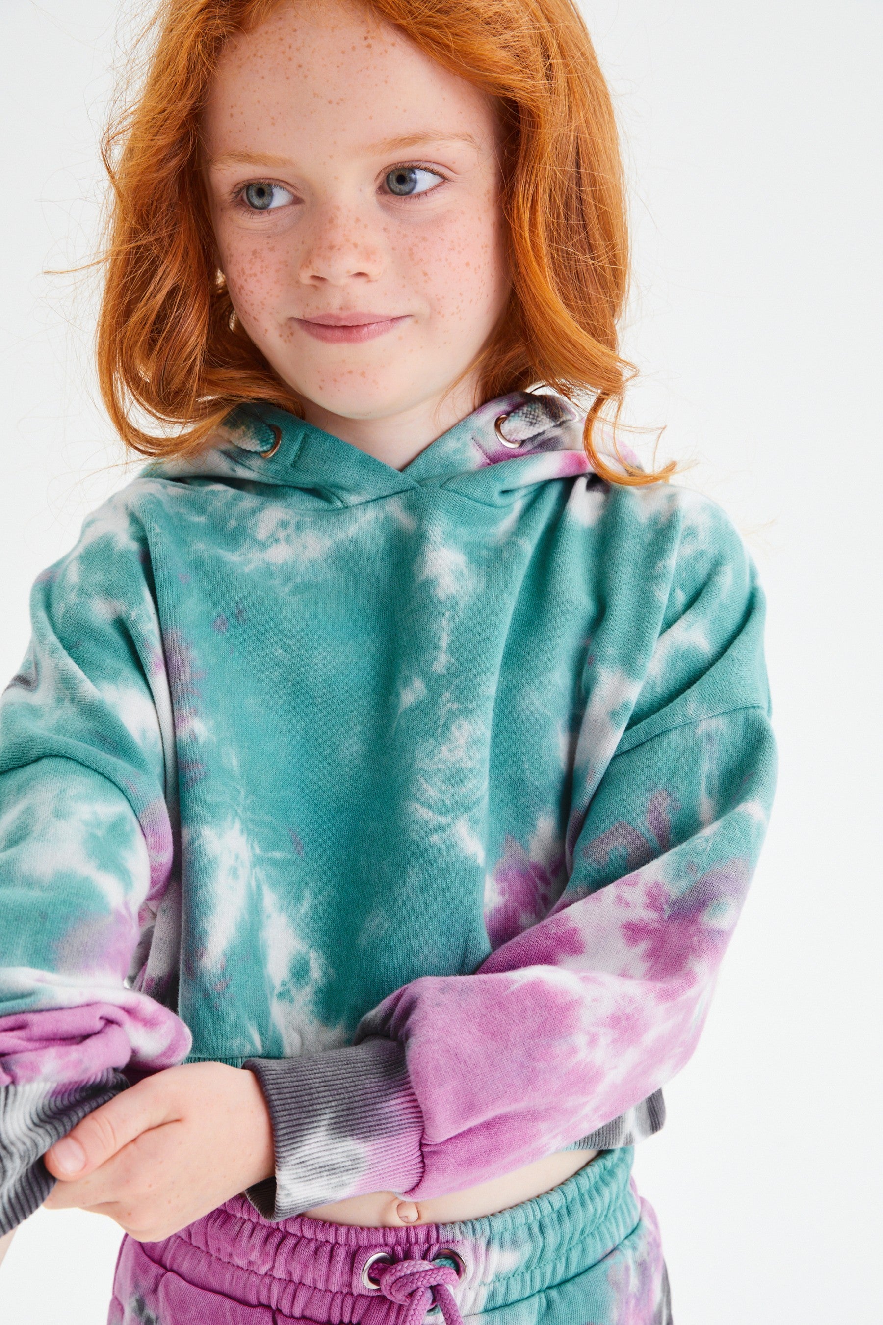 Bright Tie Dye Hoodie And Joggers Set (3-16yrs)