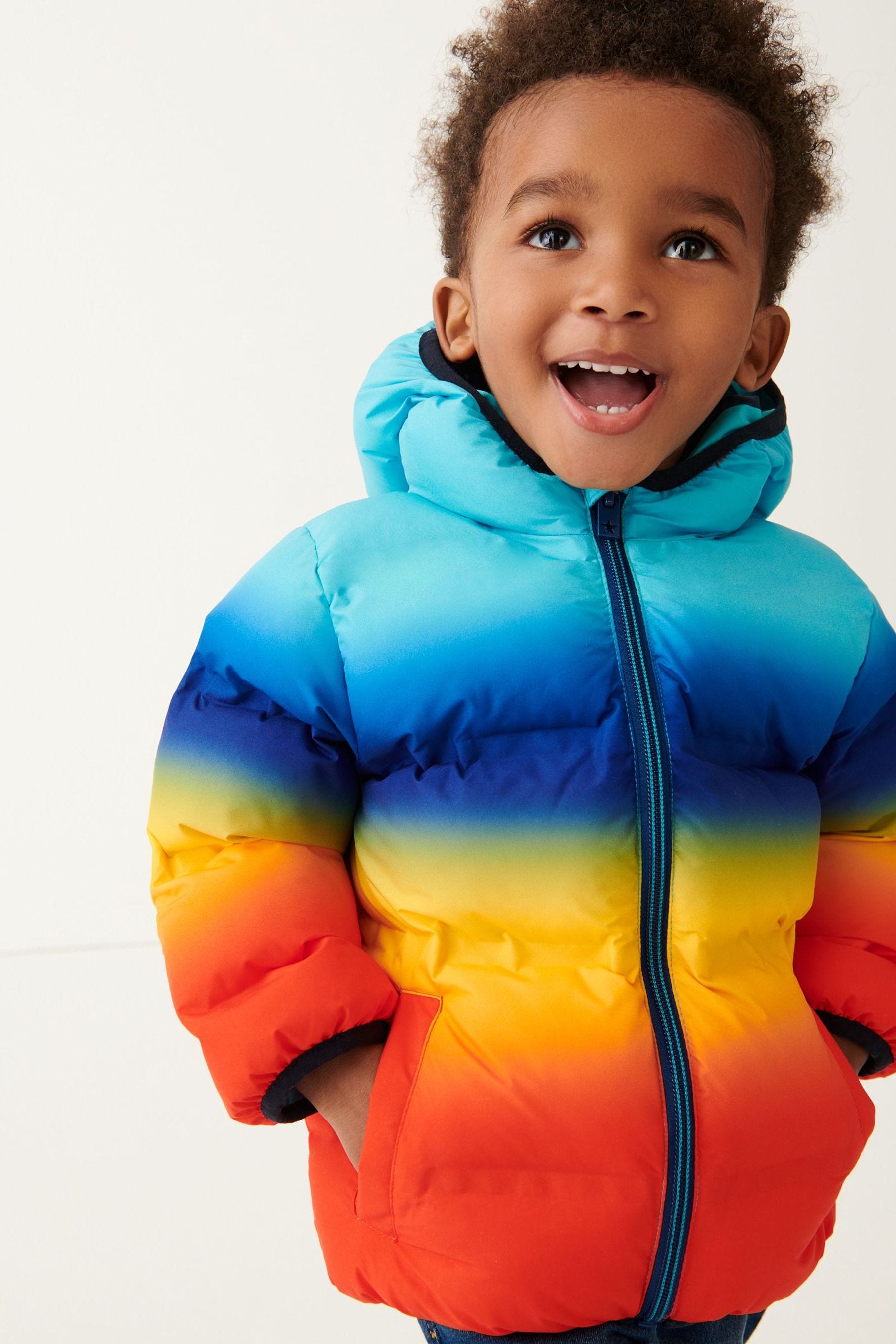 Rainbow Padded Coat (3mths-7yrs)