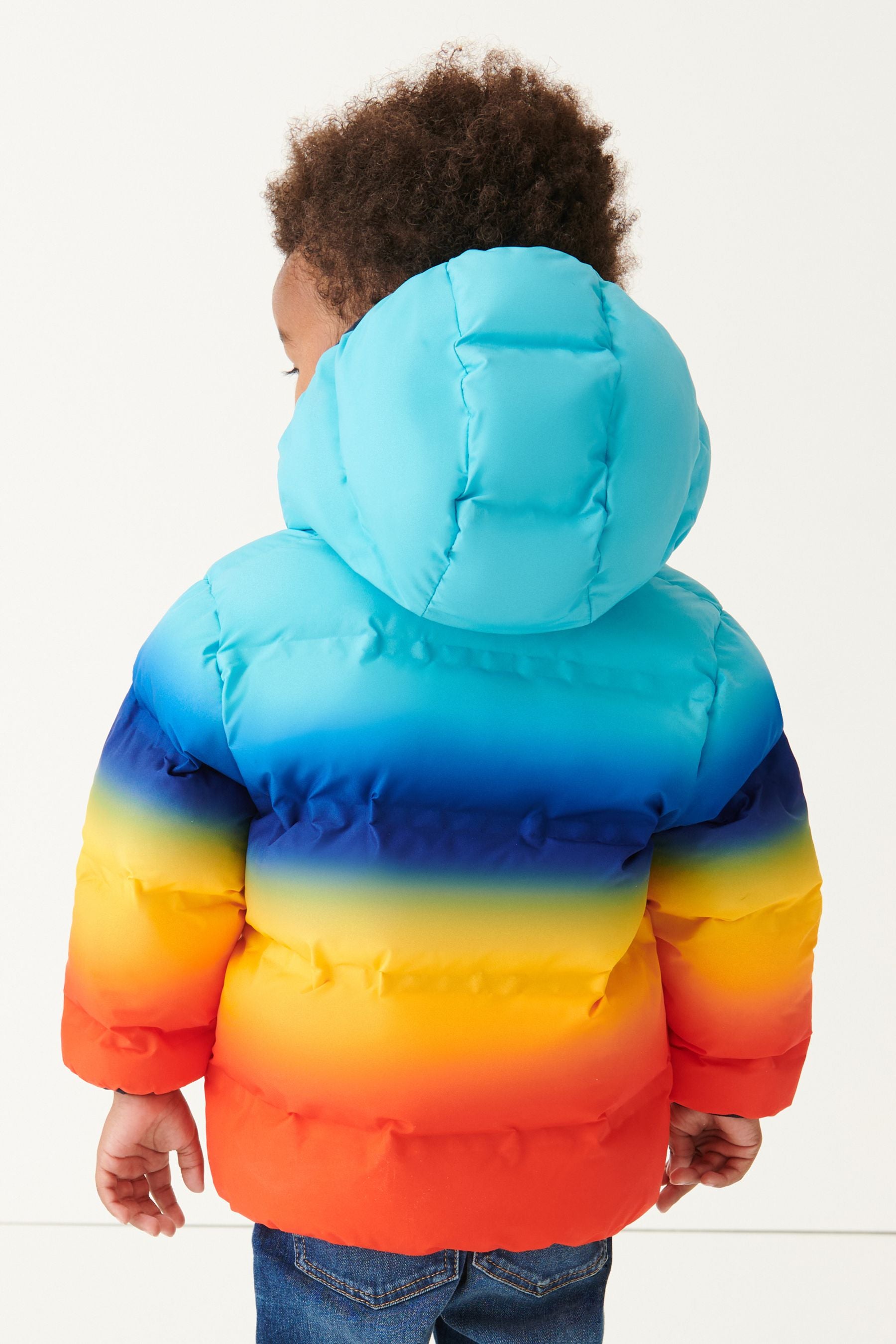 Rainbow Padded Coat (3mths-7yrs)