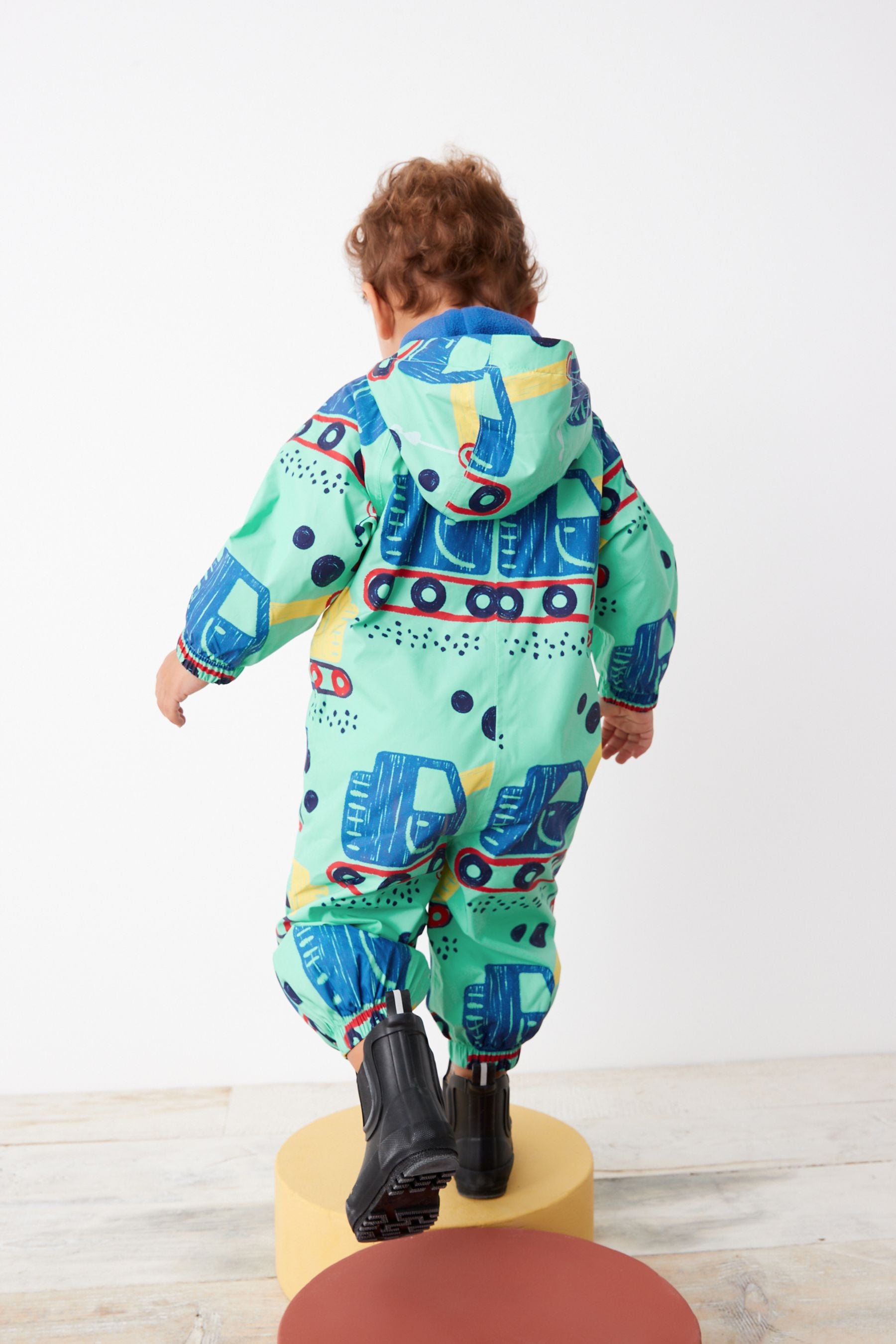 Green Digger Waterproof Fleece Lined Puddlesuit (3mths-7yrs)