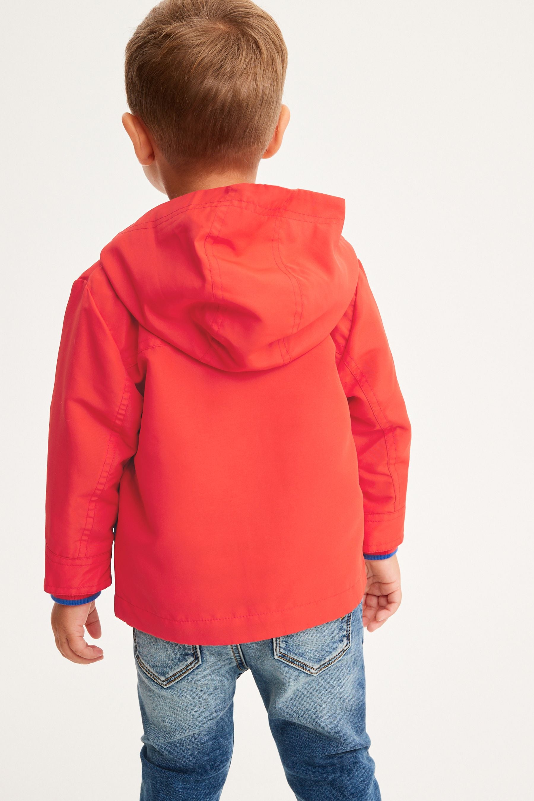 Red Shower Resistant Jacket (3mths-7yrs)