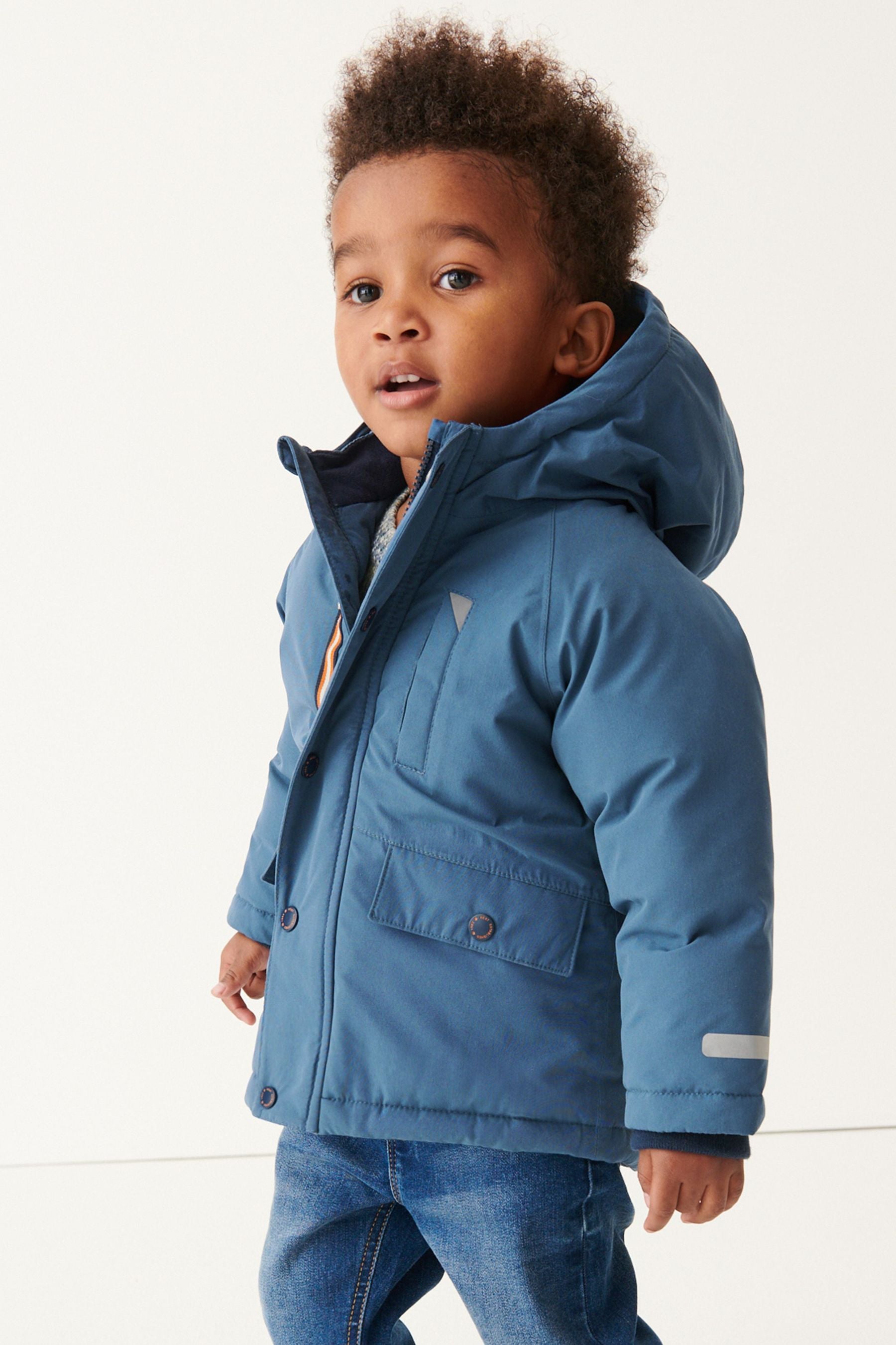 Blue Premium Waterproof Jacket (3mths-7yrs)