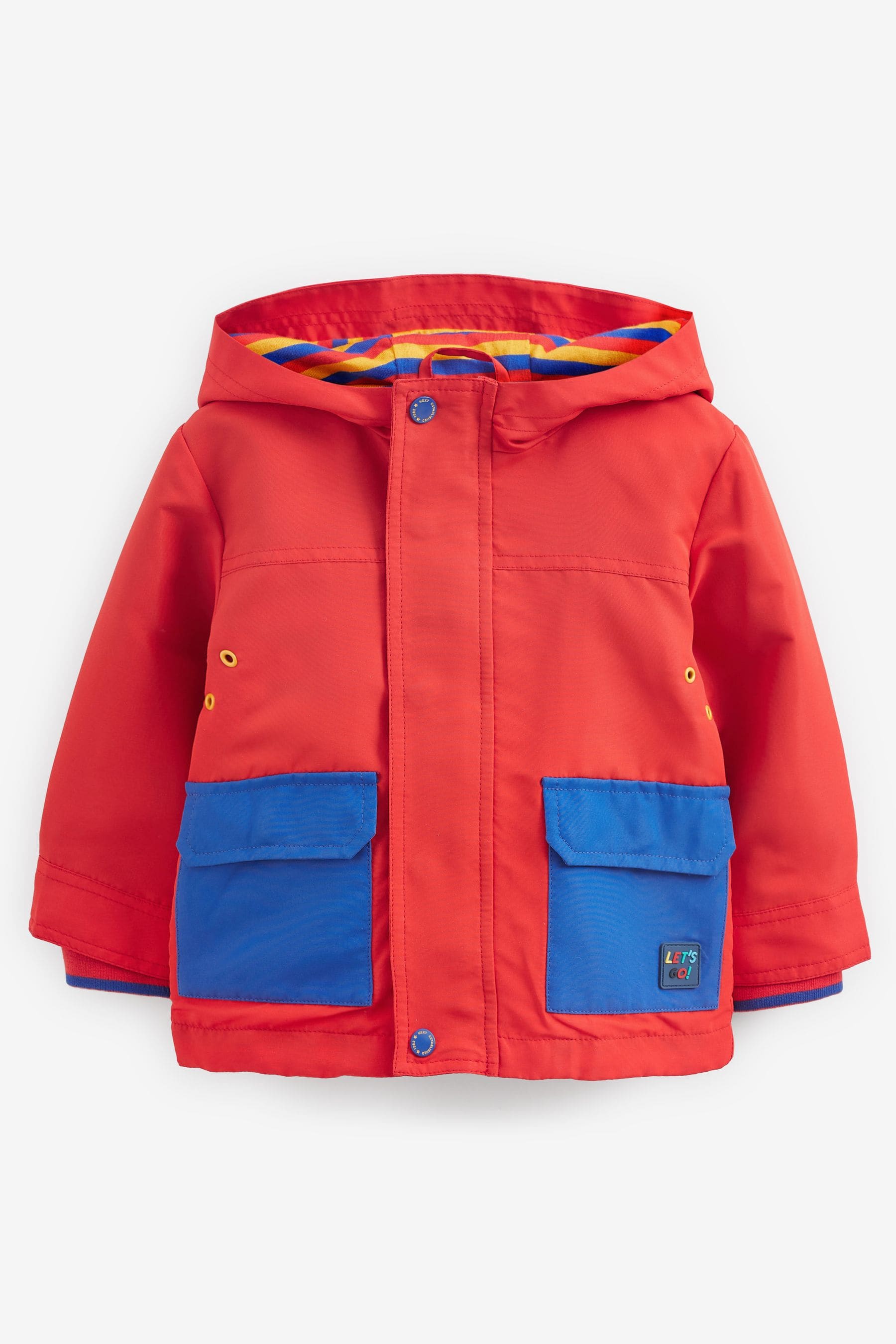 Red Shower Resistant Jacket (3mths-7yrs)