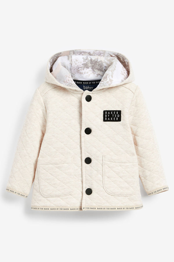 Baker by Ted Baker Cream Quilted Jacket