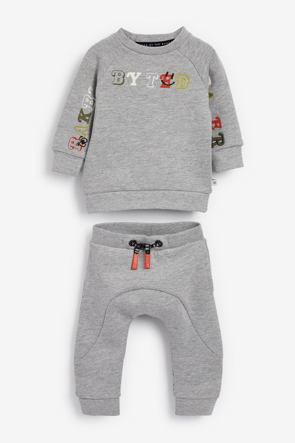 Grey Baker by Ted Baker Grey Graphic Tracksuit