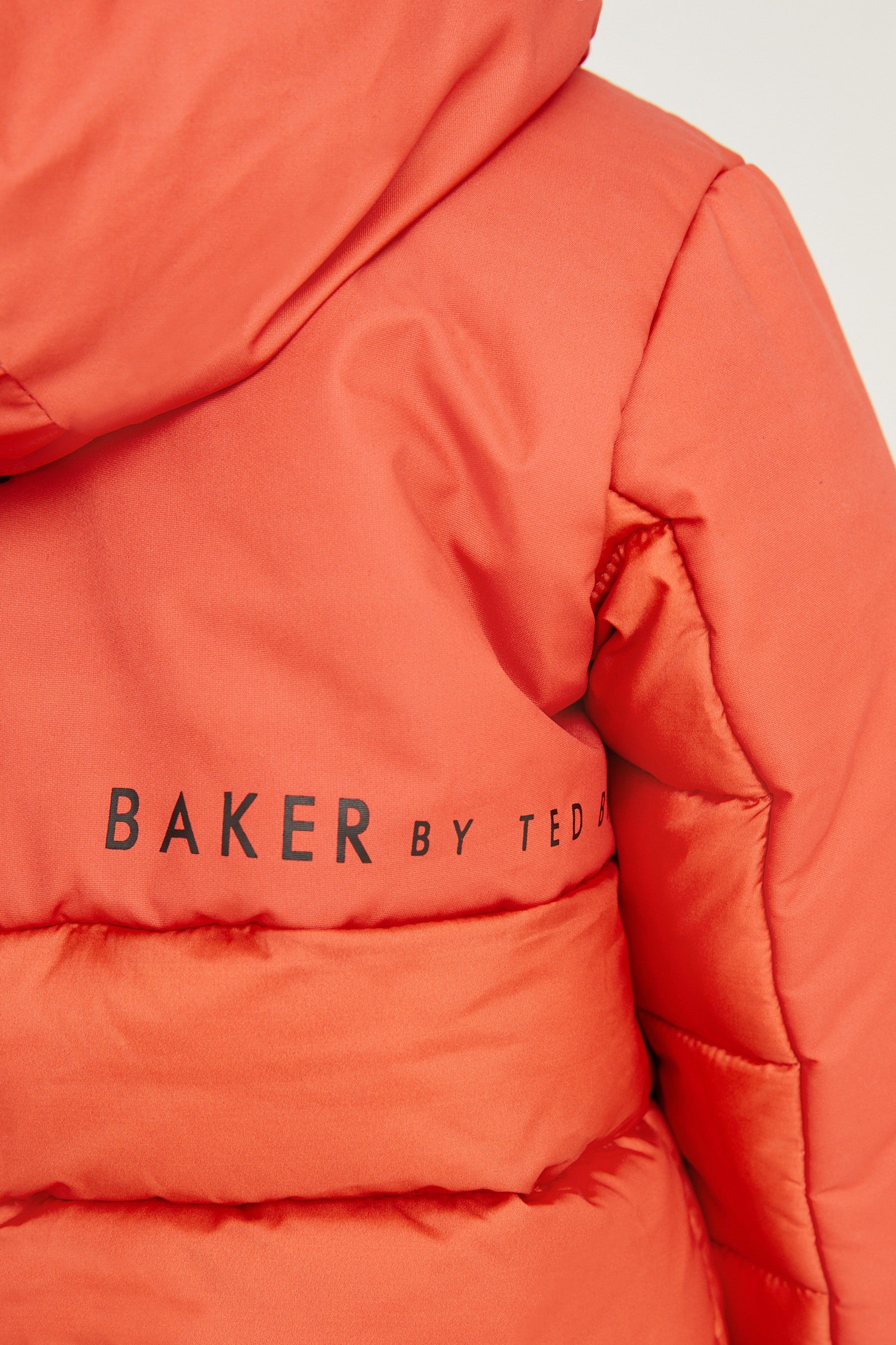 Baker by Ted Baker Orange Shower Resistant Coat