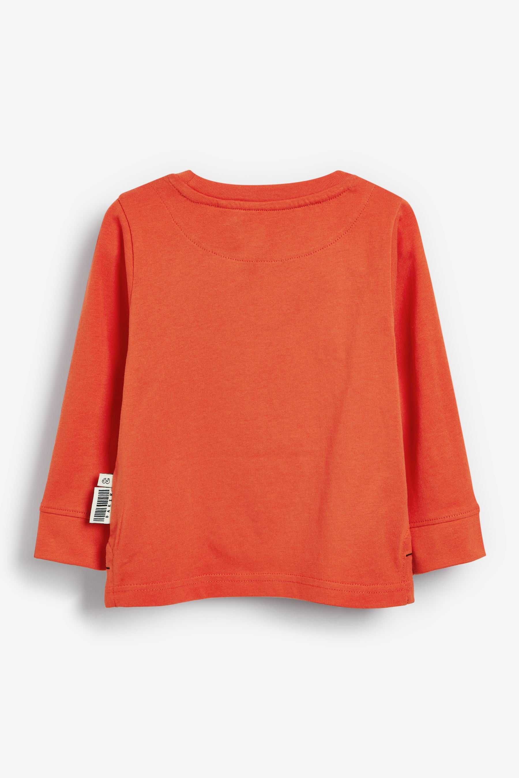 Baker by Ted Baker Orange Graphic Long Sleeve T-Shirt