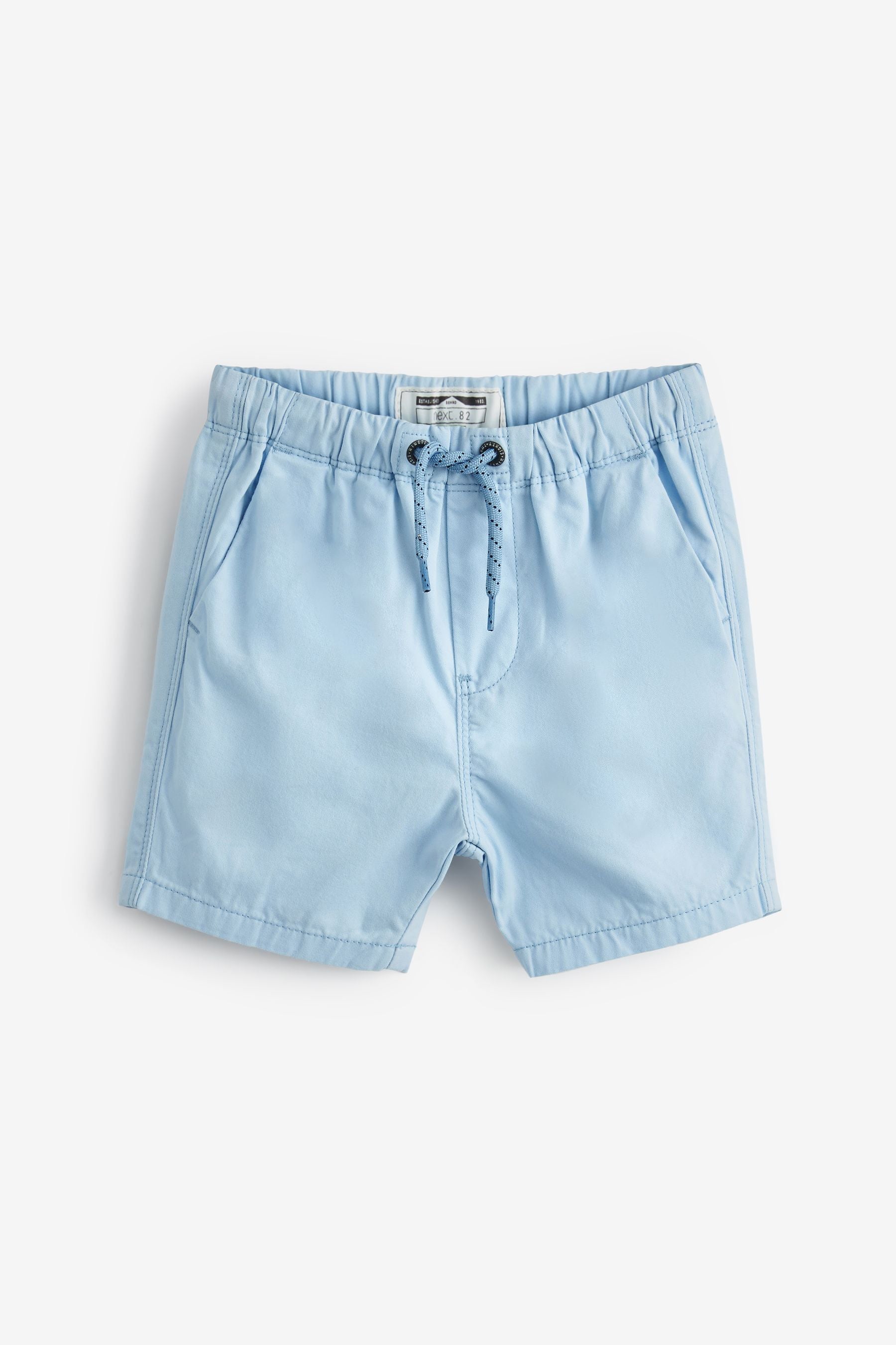 Light Blue Pull-On Shorts (3mths-7yrs)