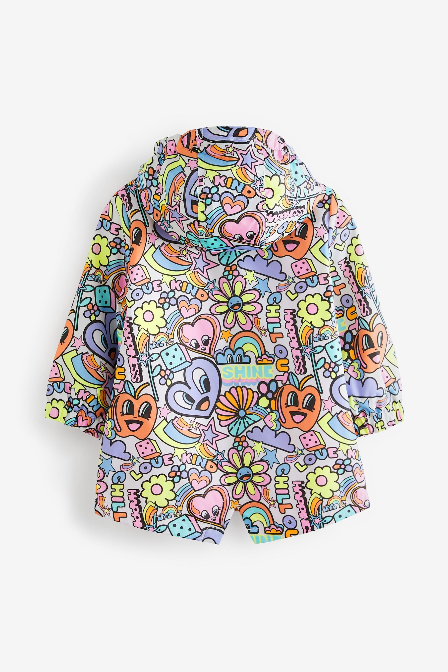 Bright Character Shower Resistant Printed Cagoule (3mths-7yrs)