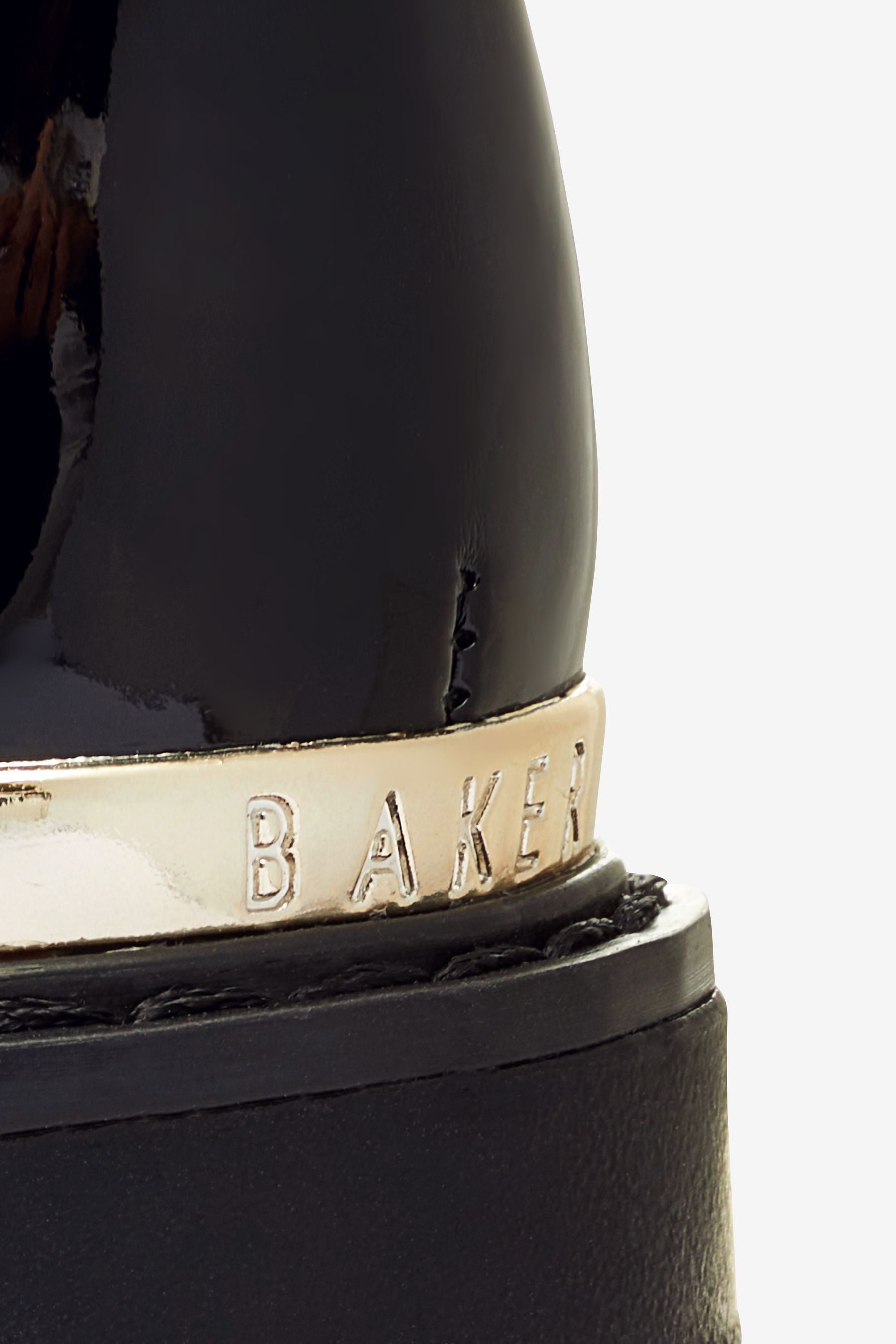 Black Baker by Ted Baker Black Patent Boots